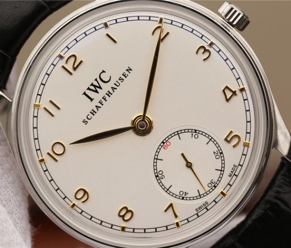 Replica IWC ZF Portuguese IW545408 White Dial Leather Strap A6498 - Top club