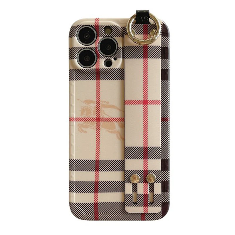 Bur Classic Color Wristband iPhone Case - Wholesale & Influencer