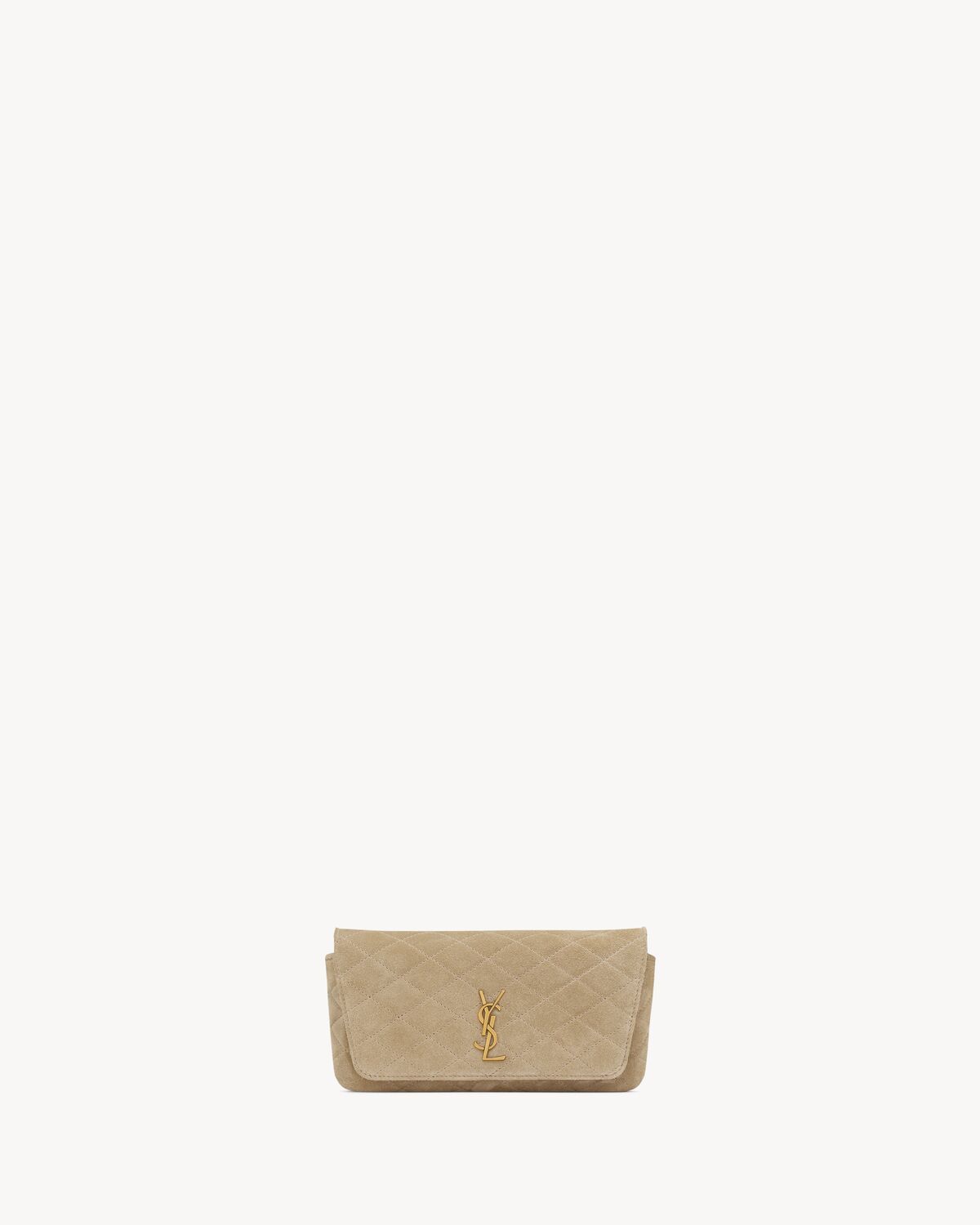 Replicate YSL Gaby Chain Phone Holder in Quilted Suede(1:1 replica)1:1High-quality replica