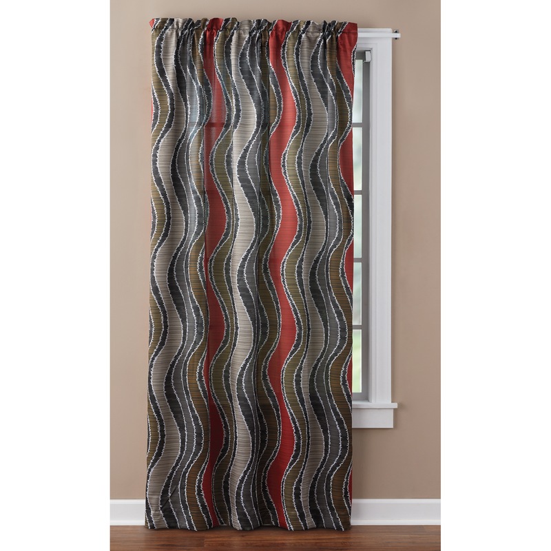 Wave Room-Darkening Panels - MIDNIGHT VELVET CATALOG