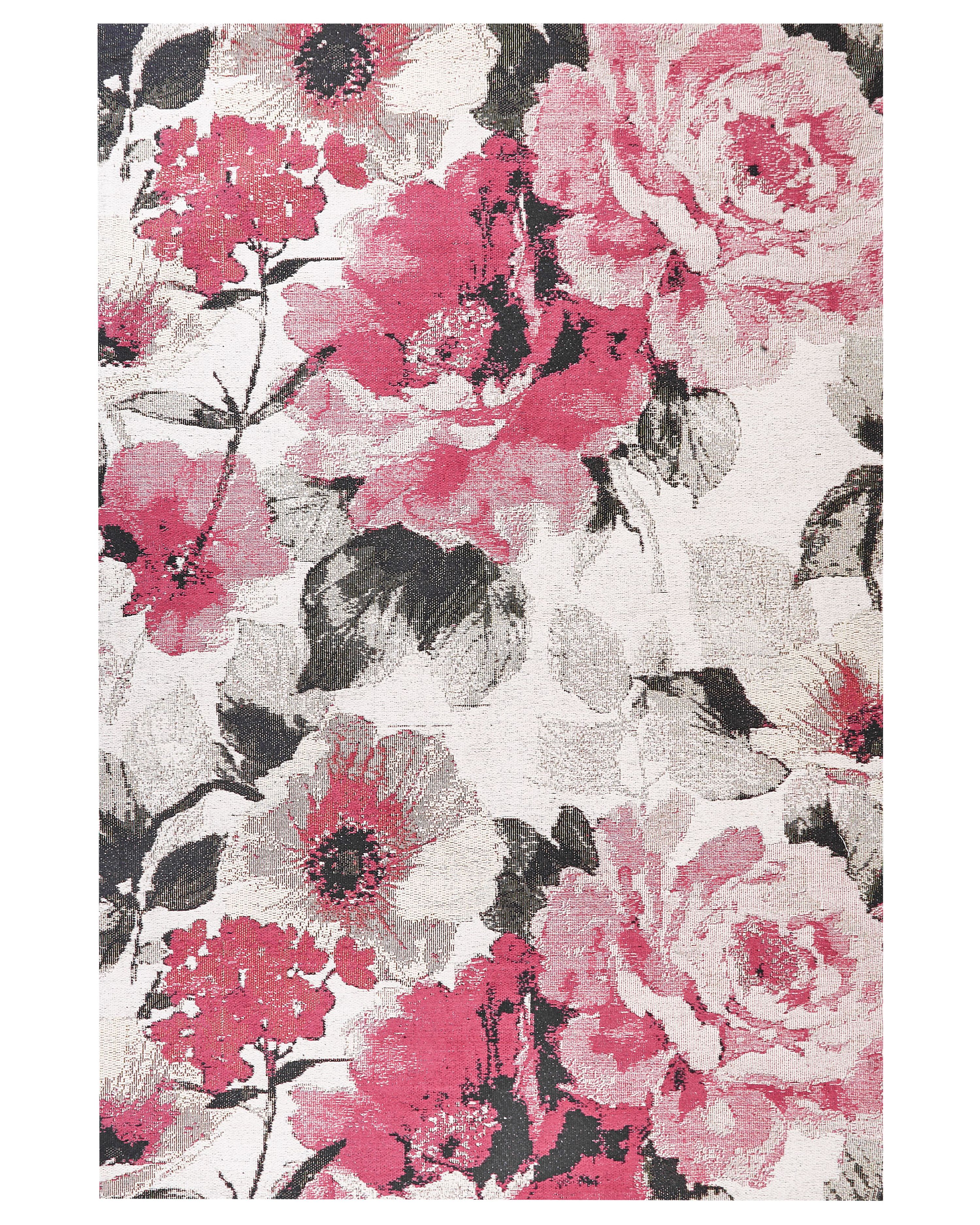 Rug EJAZ Pink 200 x 300 cm Cotton
