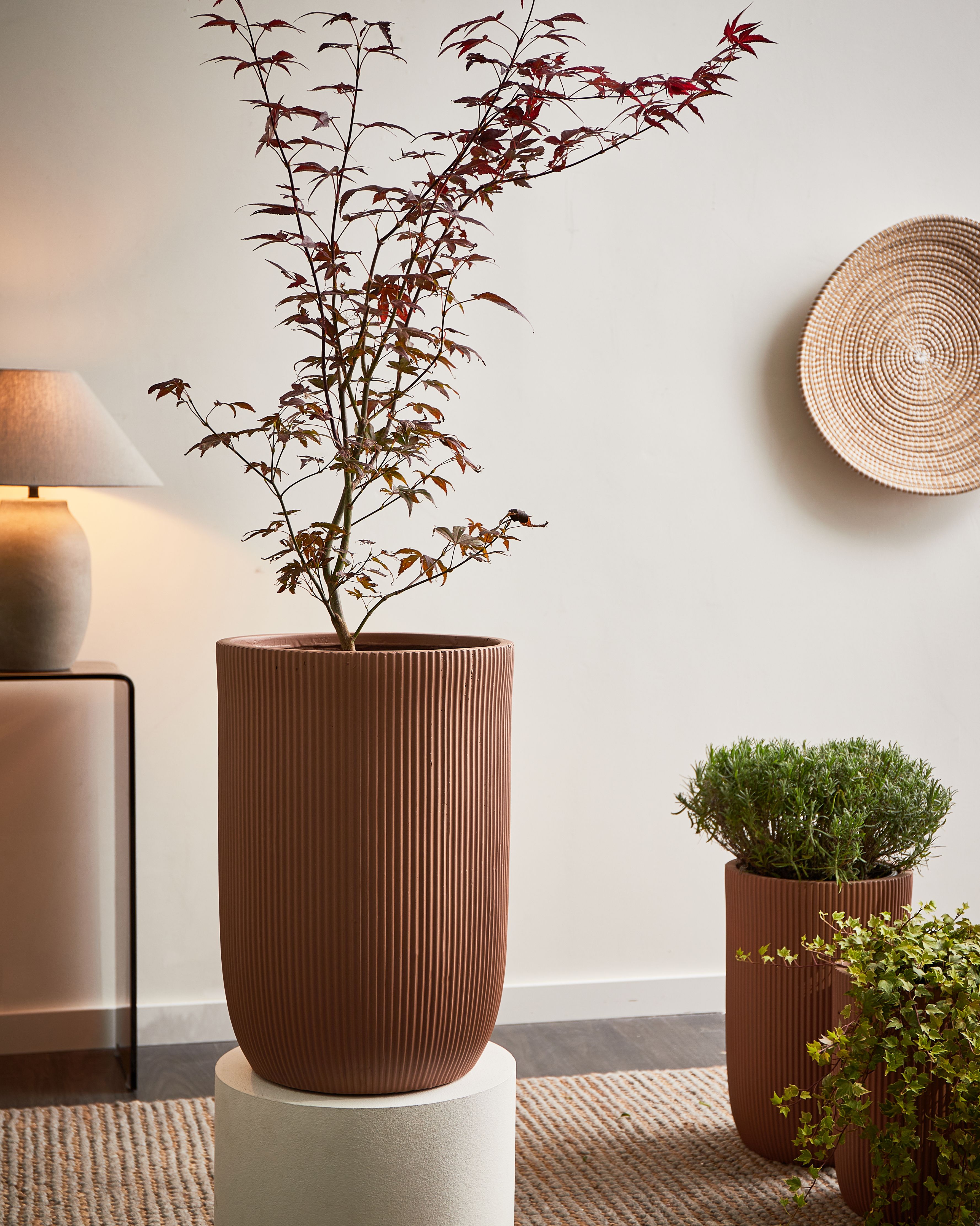 Plant Pot EANTIO 37 cm Brown
