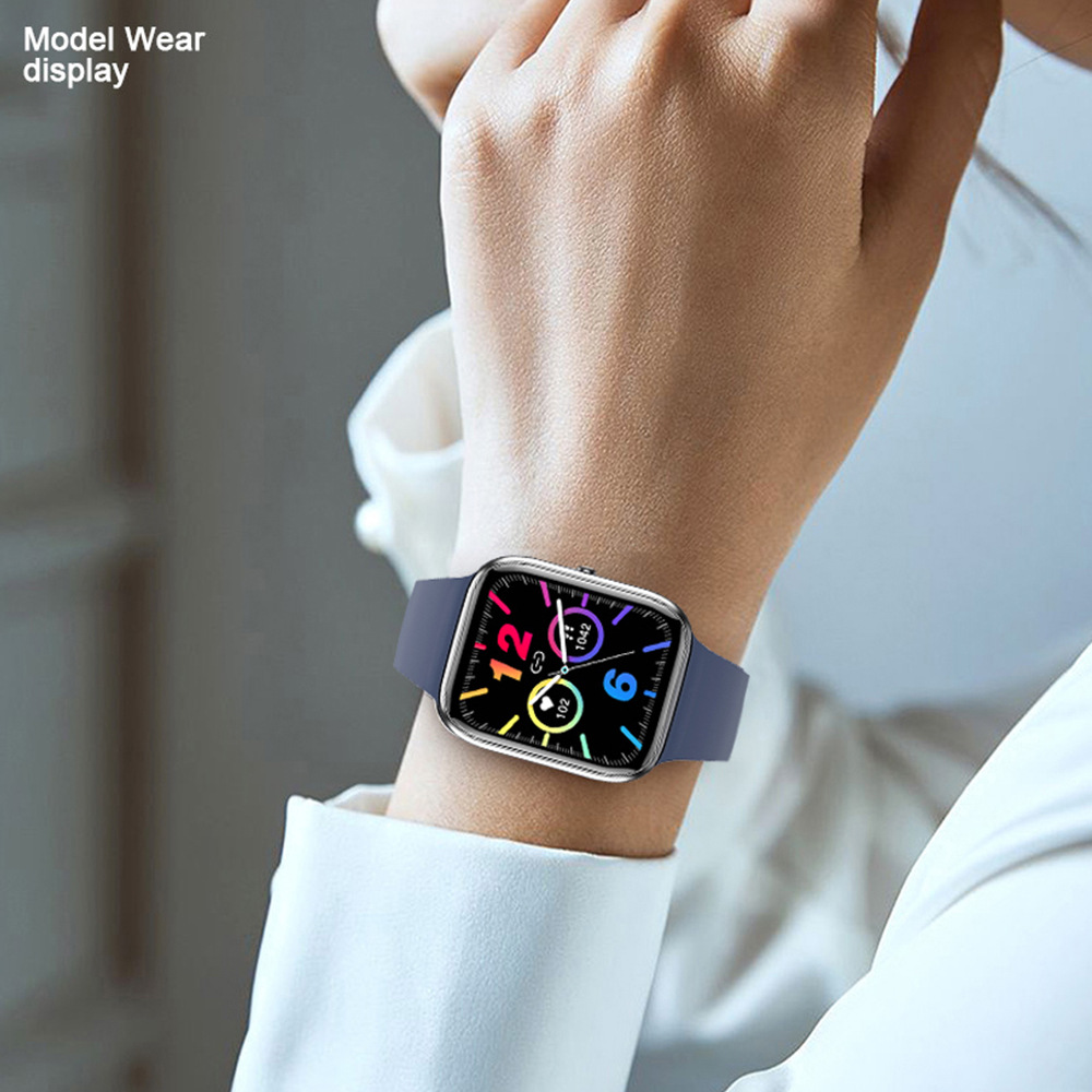 Zongxin Y9PRO Smartwatch with Call and Music Playback, Fashionable Watch with Pedometer, Heart Rate, Blood Oxygen, and Sports Functions