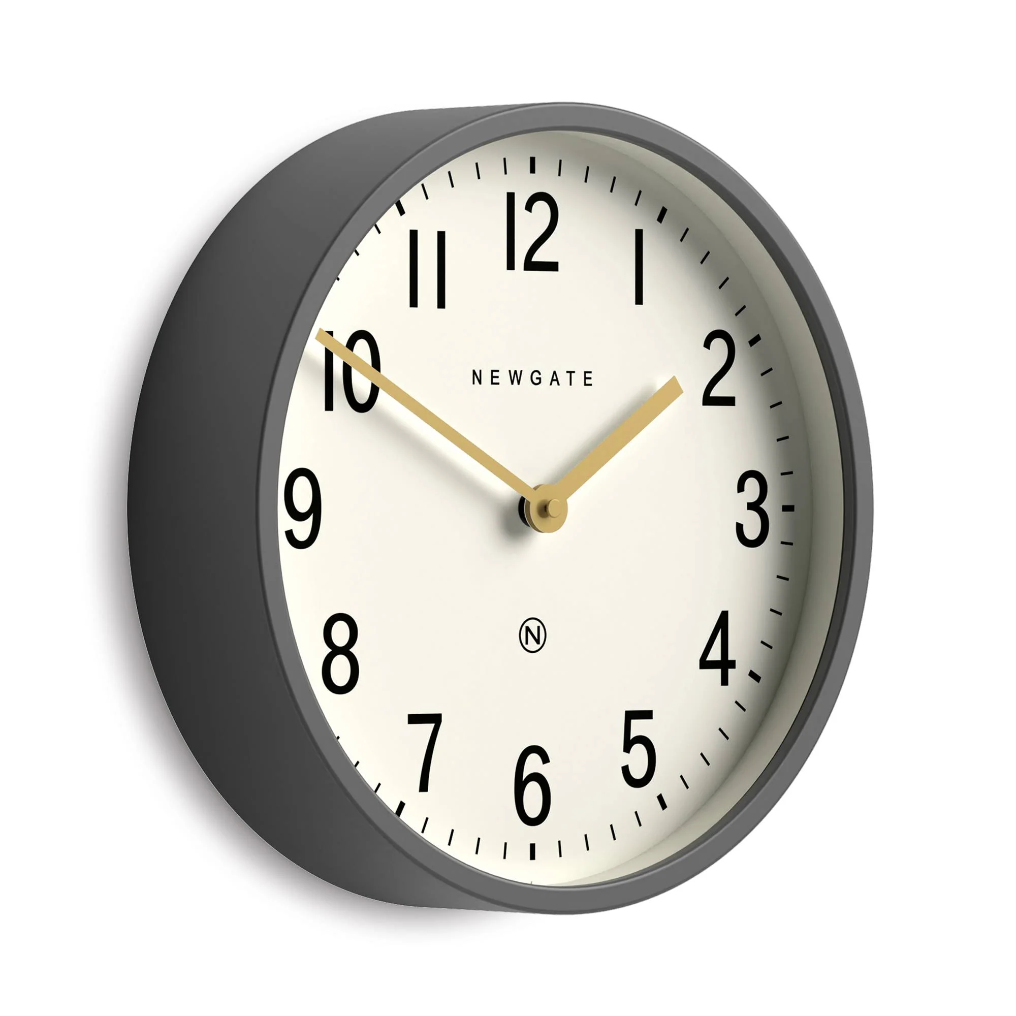 Newgate Master Edwards wall clock in grey