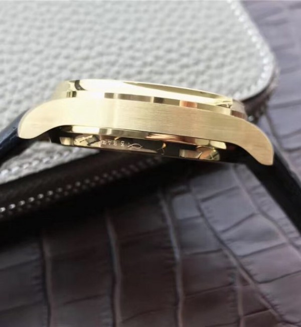 Replica IWC ZF Portuguese IW5001 YG Gray Dial Leather Strap - Top club
