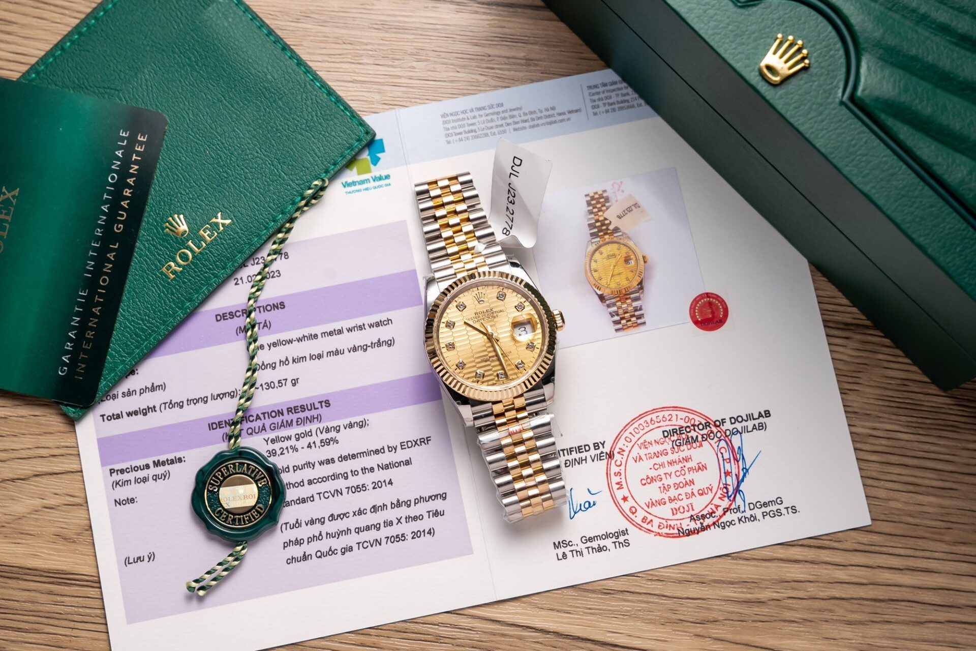 Rolex Best Replica Watch DateJust Gold Wrapped Jubilee Strap GM Factory 36mm - Elite Watch Atelier