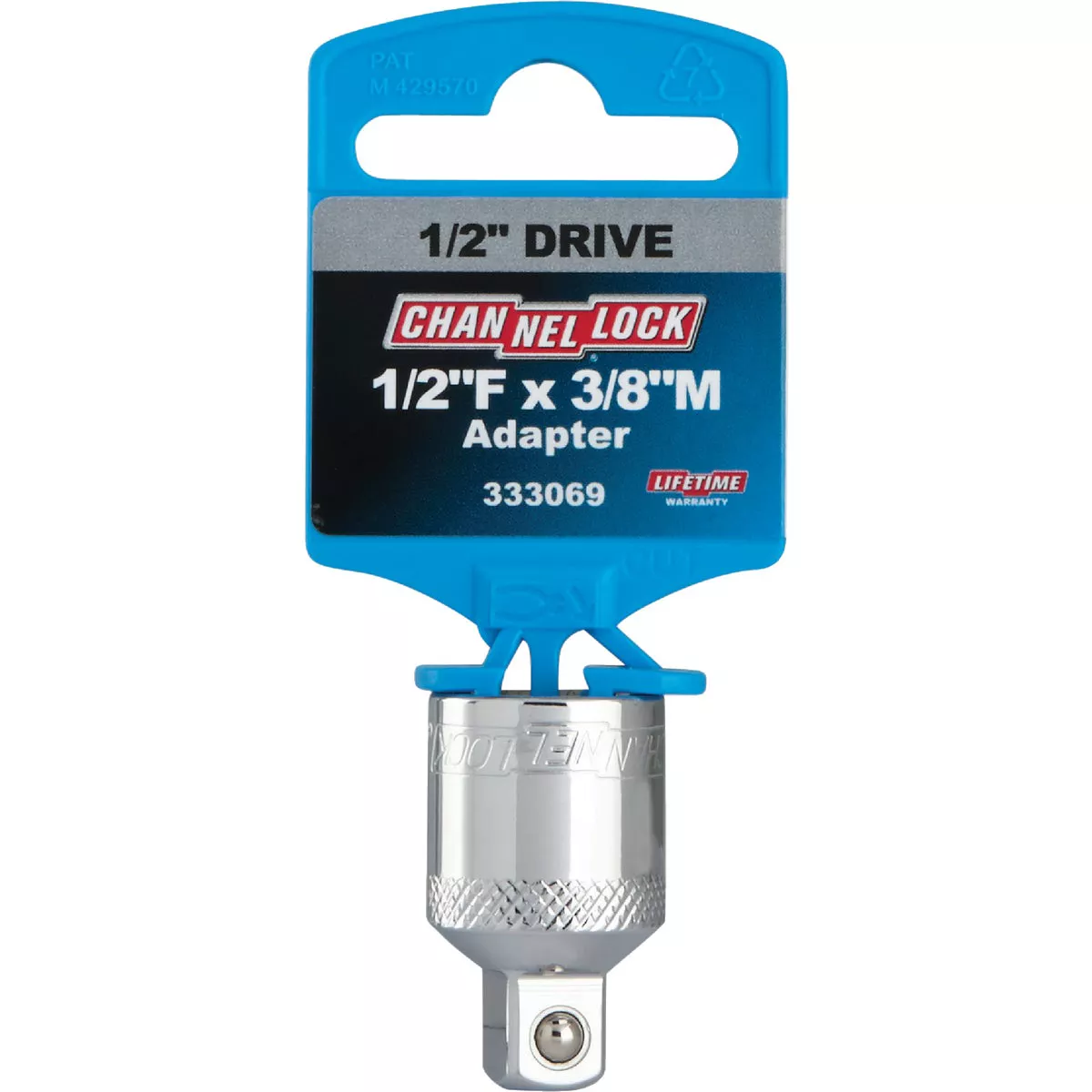 Channellock 1/2 In. F x 3/8 In. M Socket Adapter