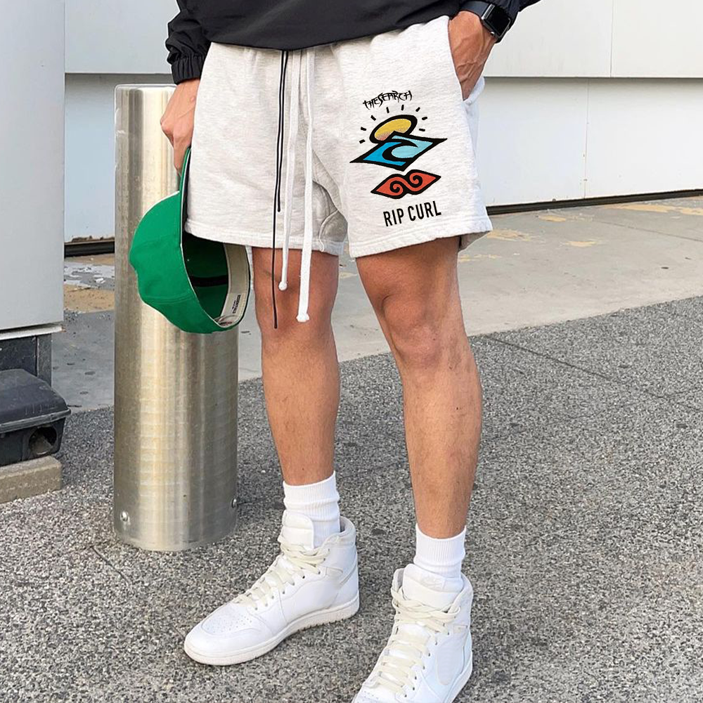 Men's Printed Casual Sports Shorts