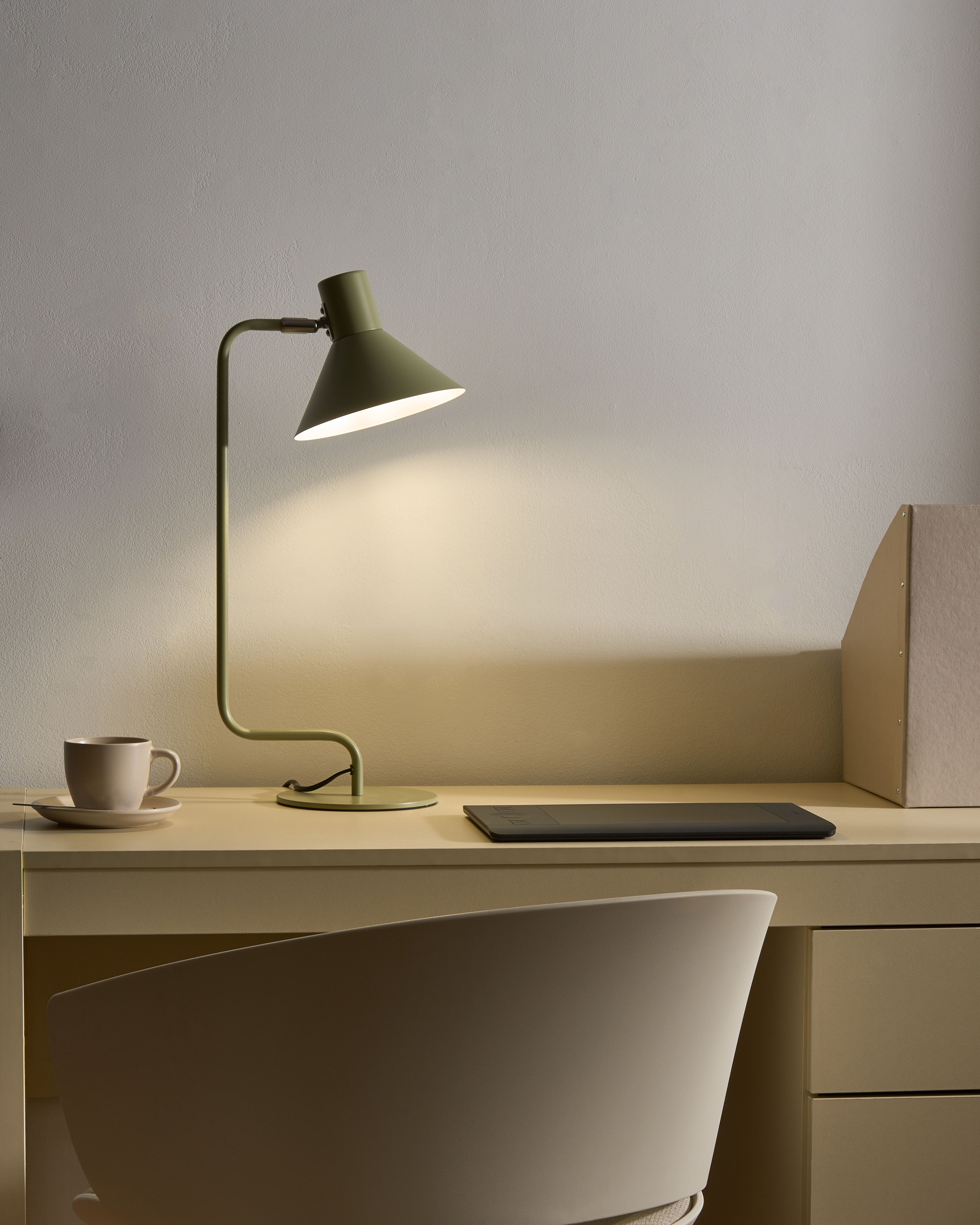 Desk Lamp RIMAVA Metal Light Green