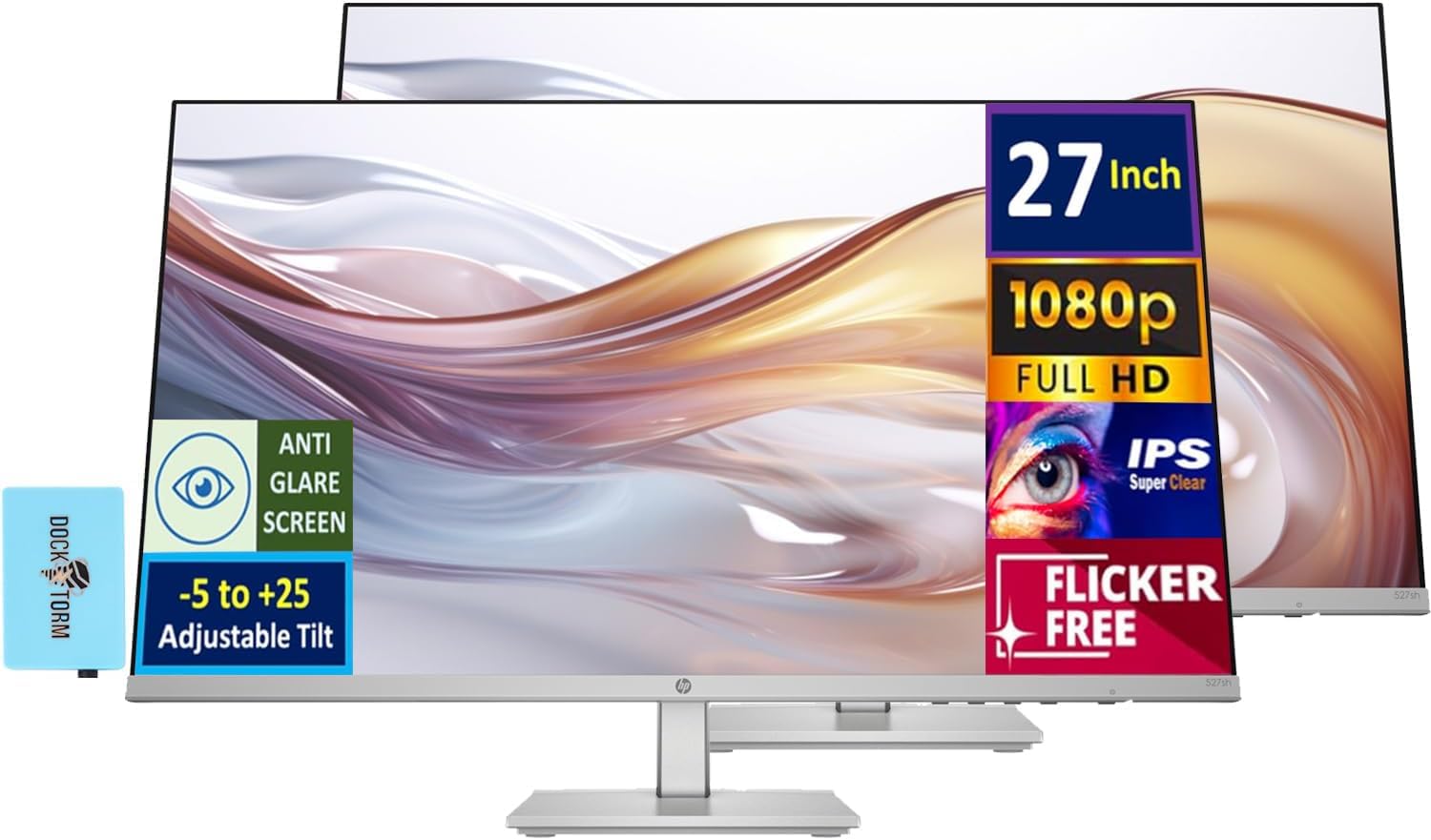 HP Series 5 527sh Monitor (Replaces M27h) 27