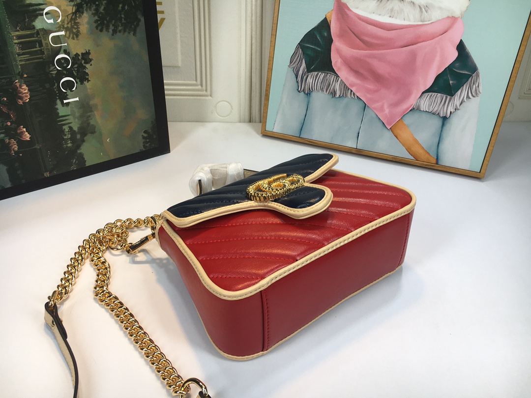 Replica Gucci Online Exclusive Marmont Mini Bag1:1High-quality replica