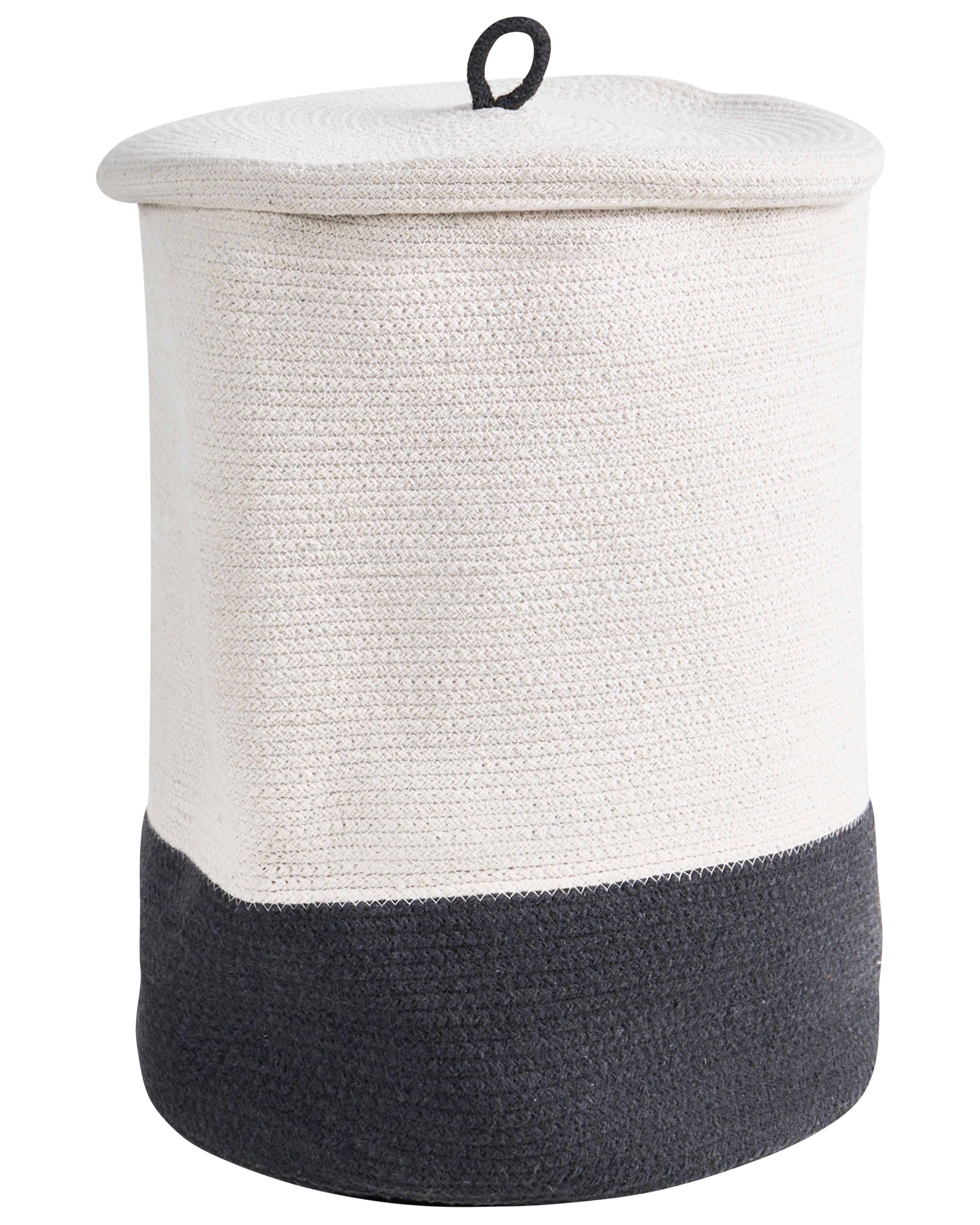 Basket SILOPI Cotton Grey/ White