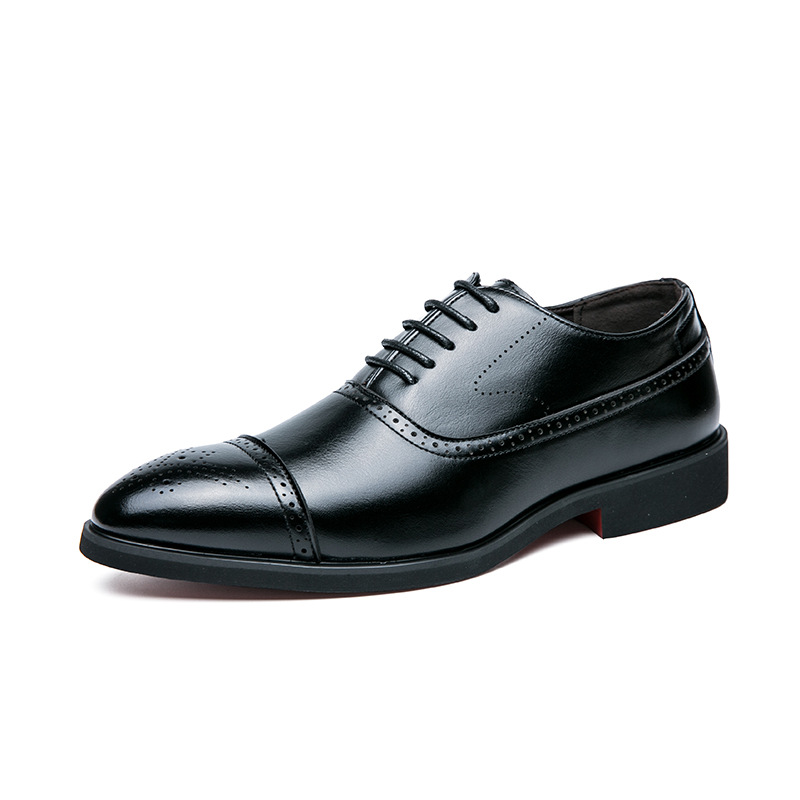 Men'S Embossed Business Shoes