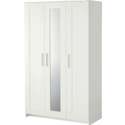 Clóset con 3 puertas BRIMNES, blanco, 117x190 cm