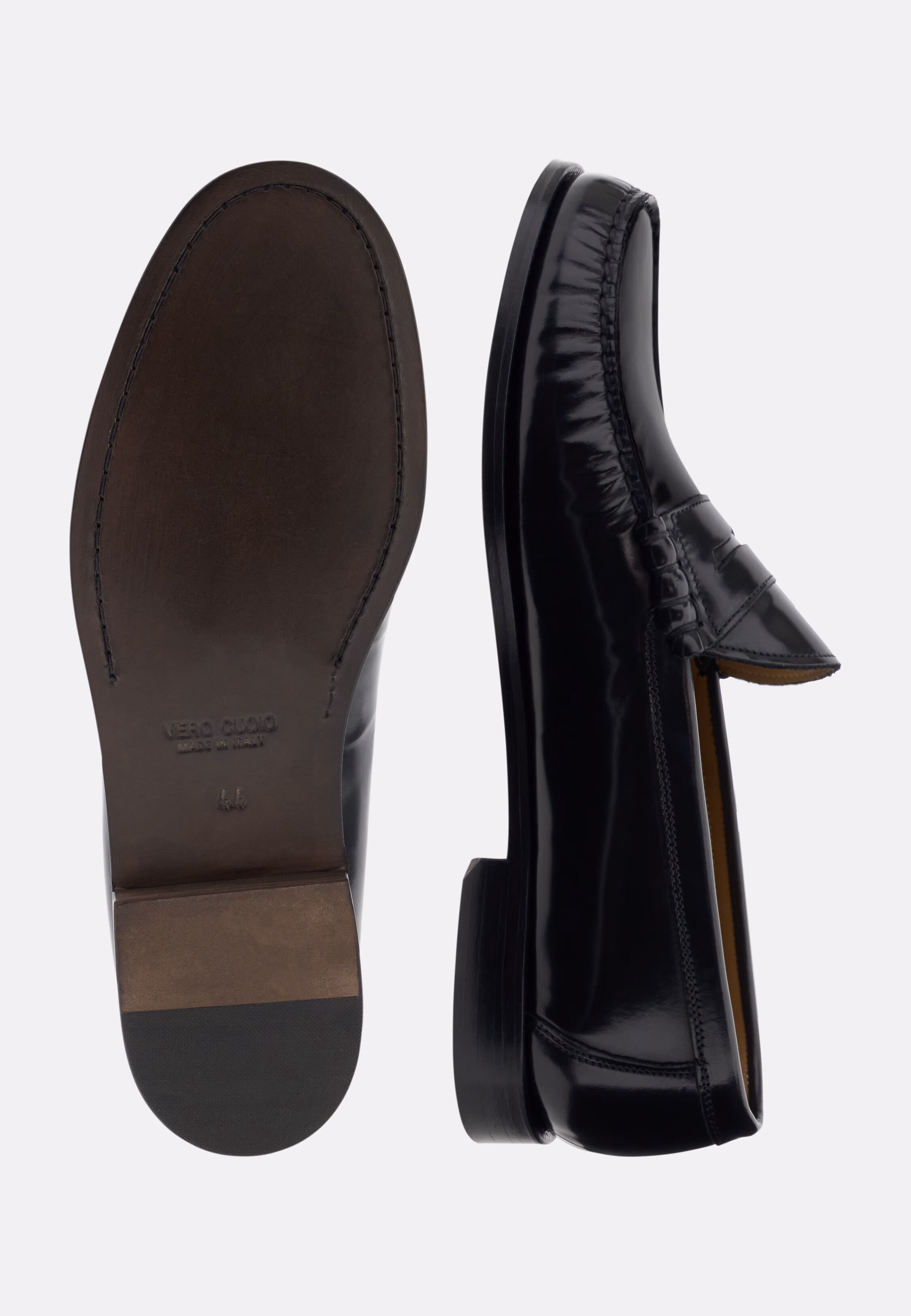 BOGGI Brushed Leather Loafers