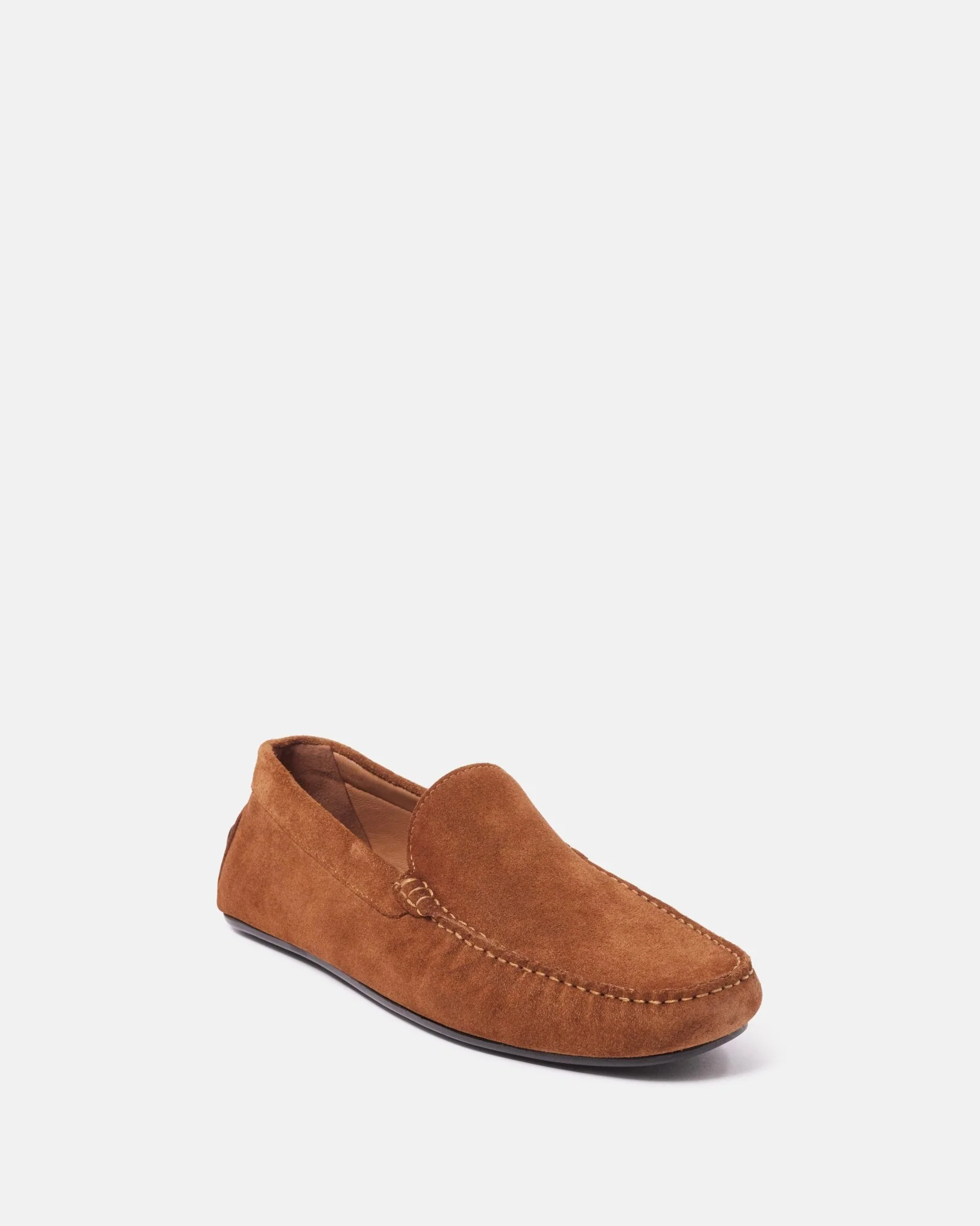 MOCASSINS VINNY/VEL - En cuir velours cognac