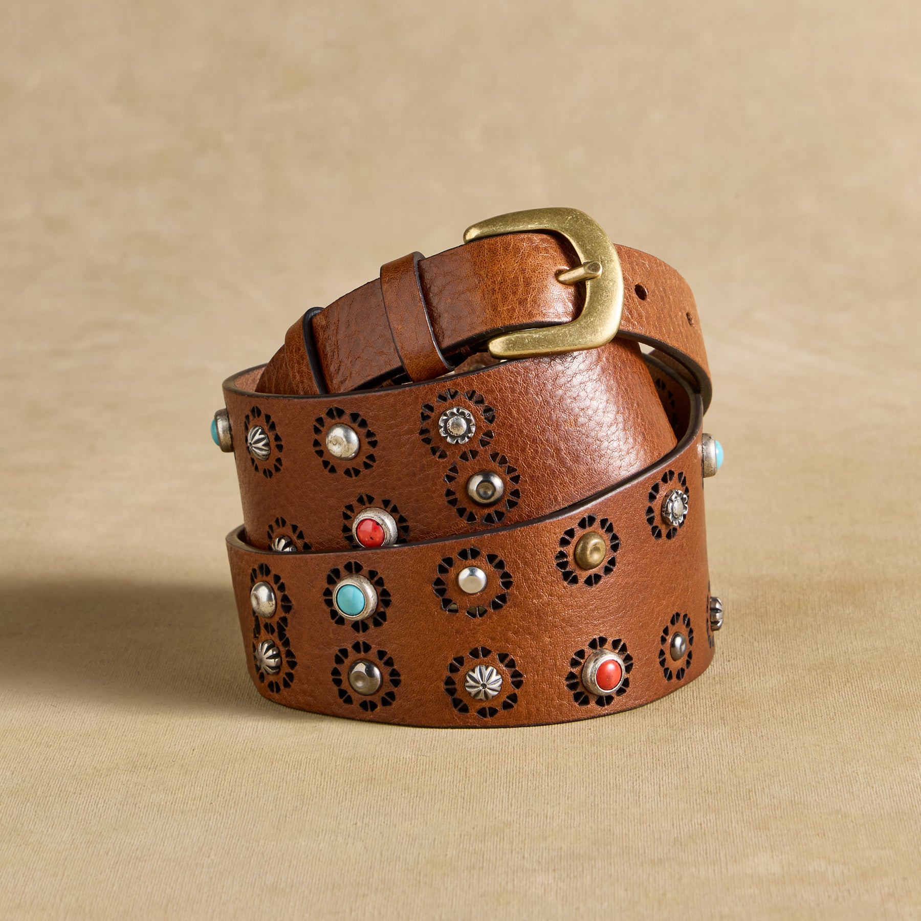 Rebecca Studded Belt - Sundance Clothing