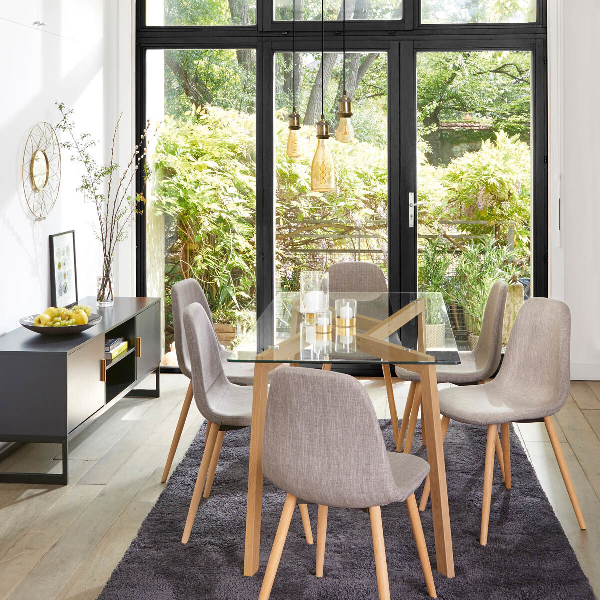 LED bulb "Standard" Twisted Amber, D.6 cm, E27