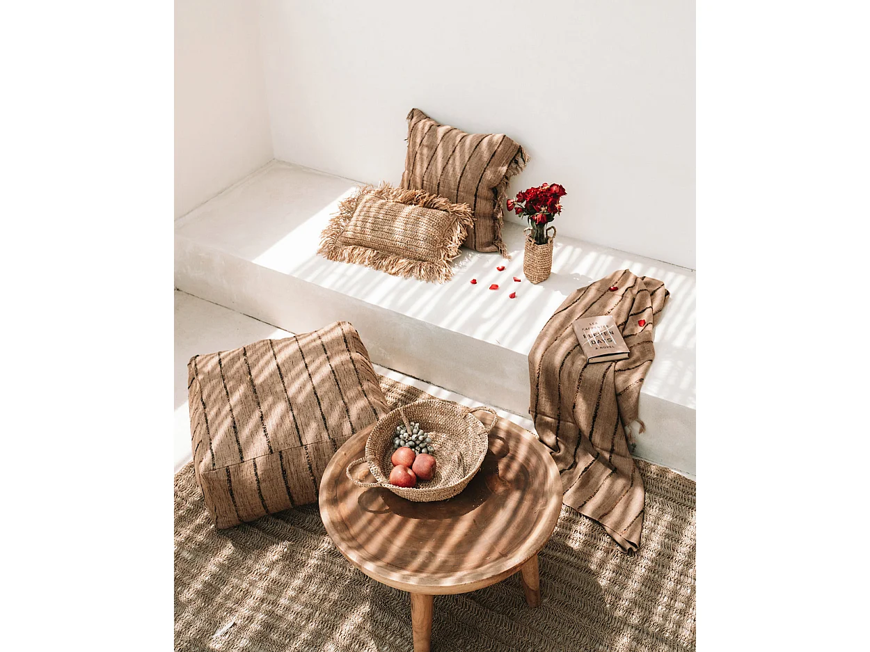 Le Plateau Panier Raffia - Naturel - S