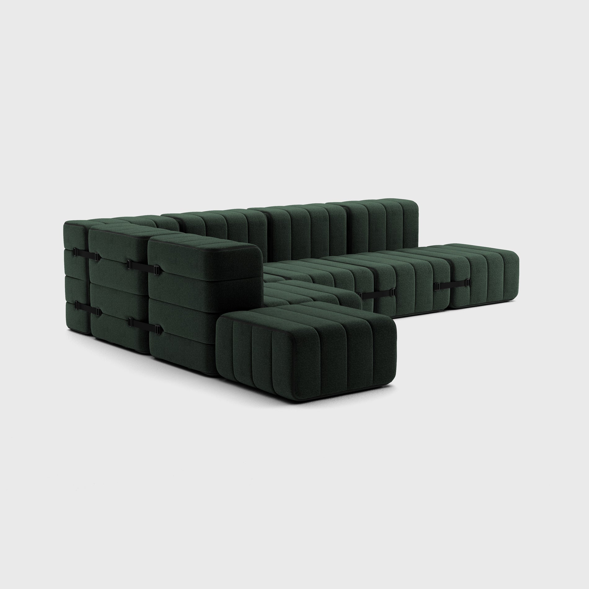 Curt-Set 12 - Dama - 0061 (Dark Groen)