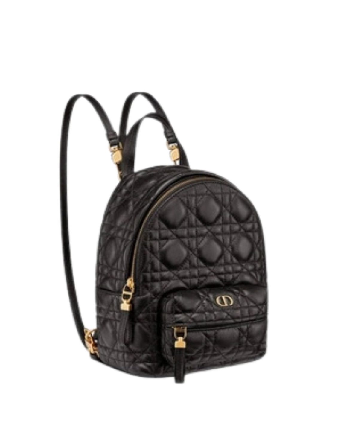 Mini Dior Backpack Cannage Black For Women‎ 12 in/ 31.5 cm CD1:1High-quality replica