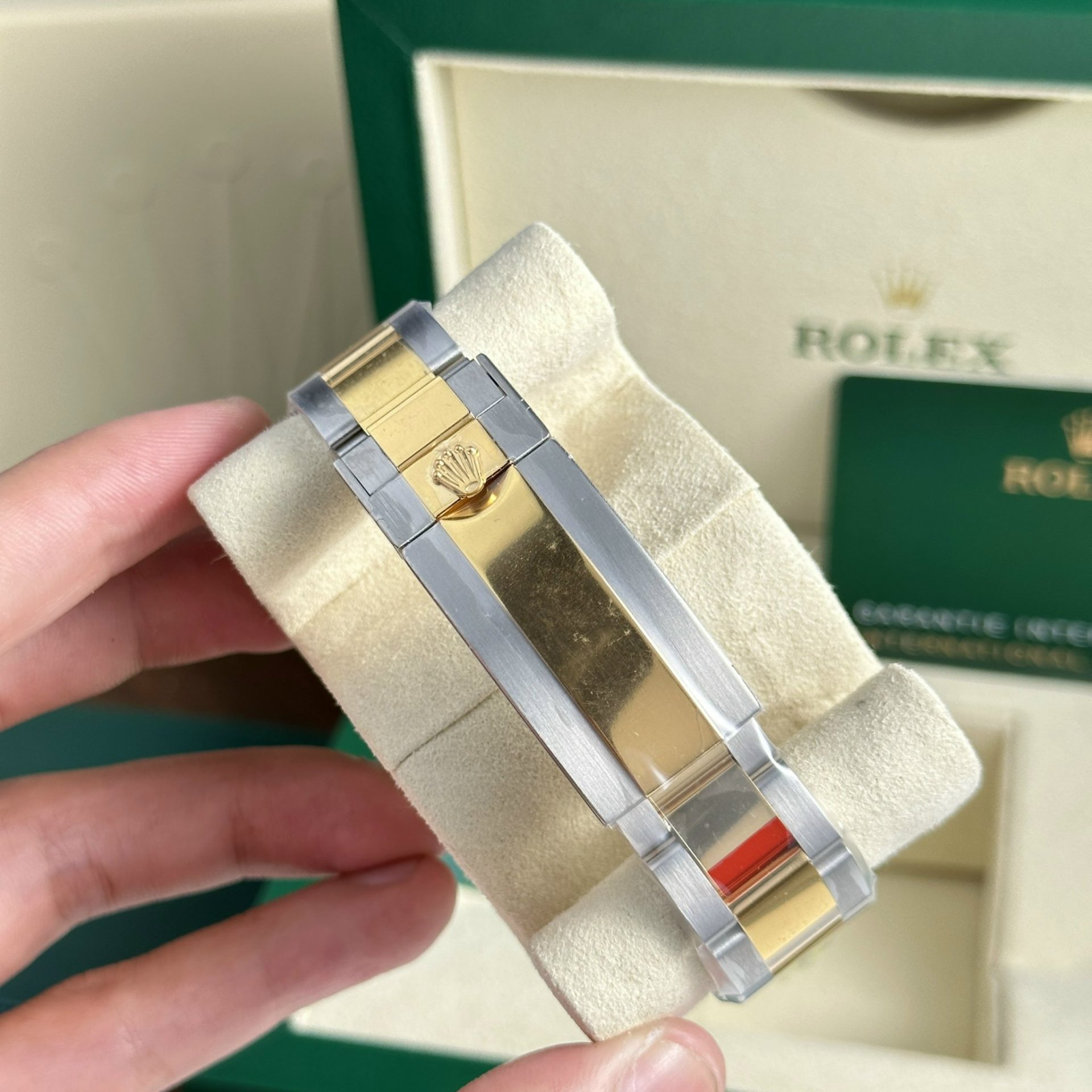 Rolex Replica Watch Submariner Date 126613LN Demi Gold Black Dial VS Factory 41mm - Top club