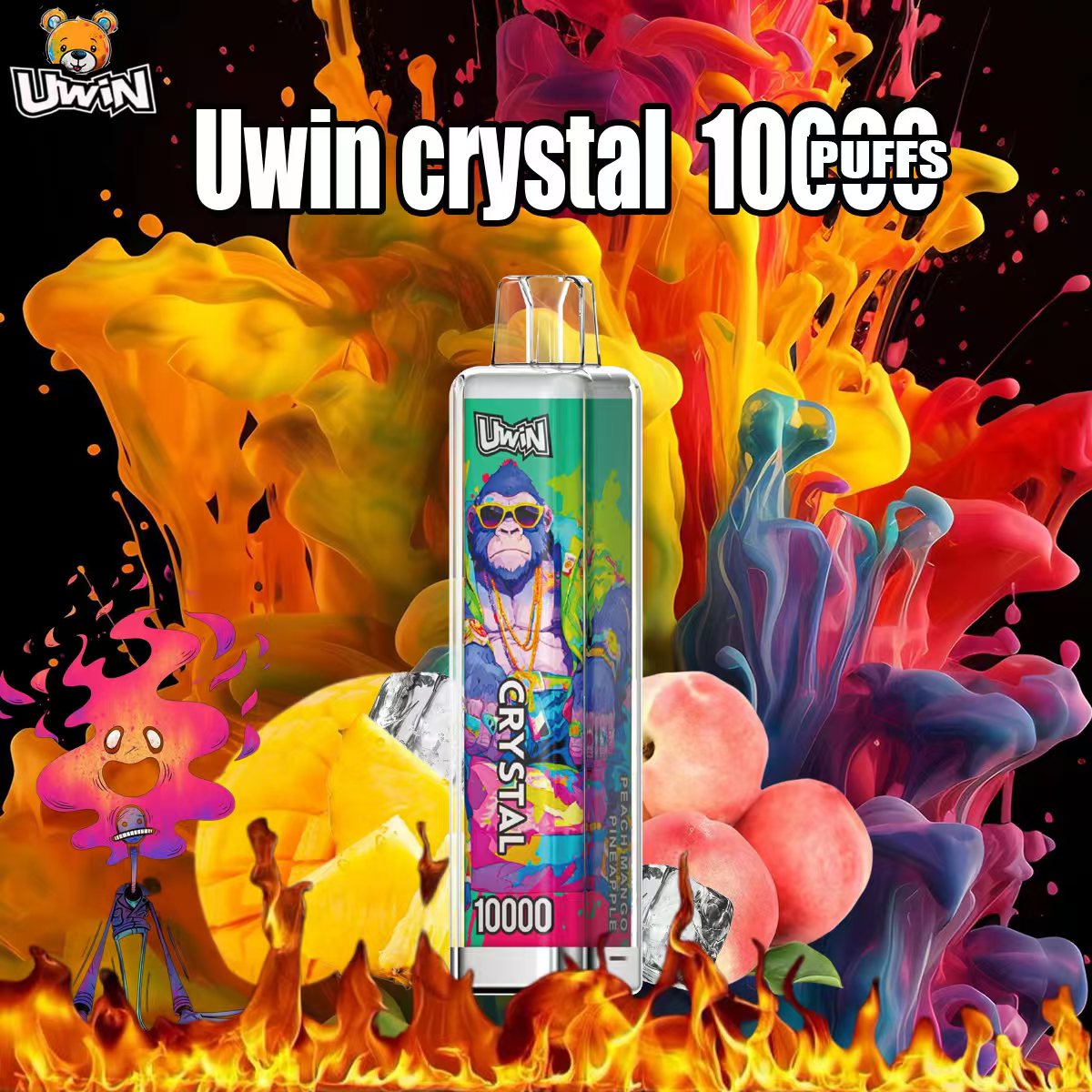 Uwin Crystal 10000 Puffs Disposable Vape