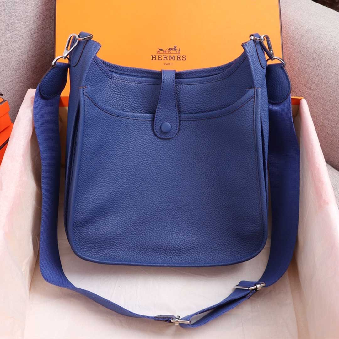 Replica Hermes Aaa-Evelyne Iii 29 Bag Orange/Black/Blue1:1High-quality replica