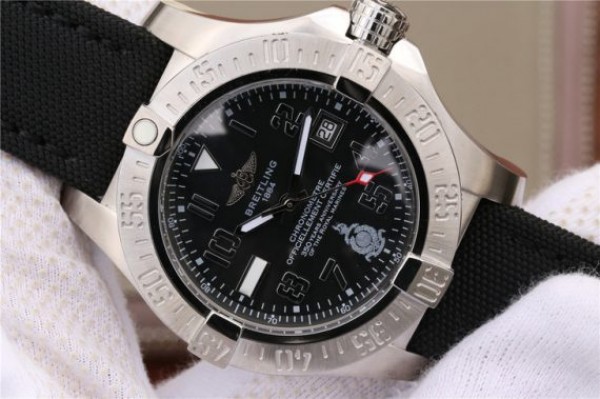 Replica Breitling Avenger Seawolf Royal Marines 350 Years Anniversary Nylon Strap A2836 - Top club