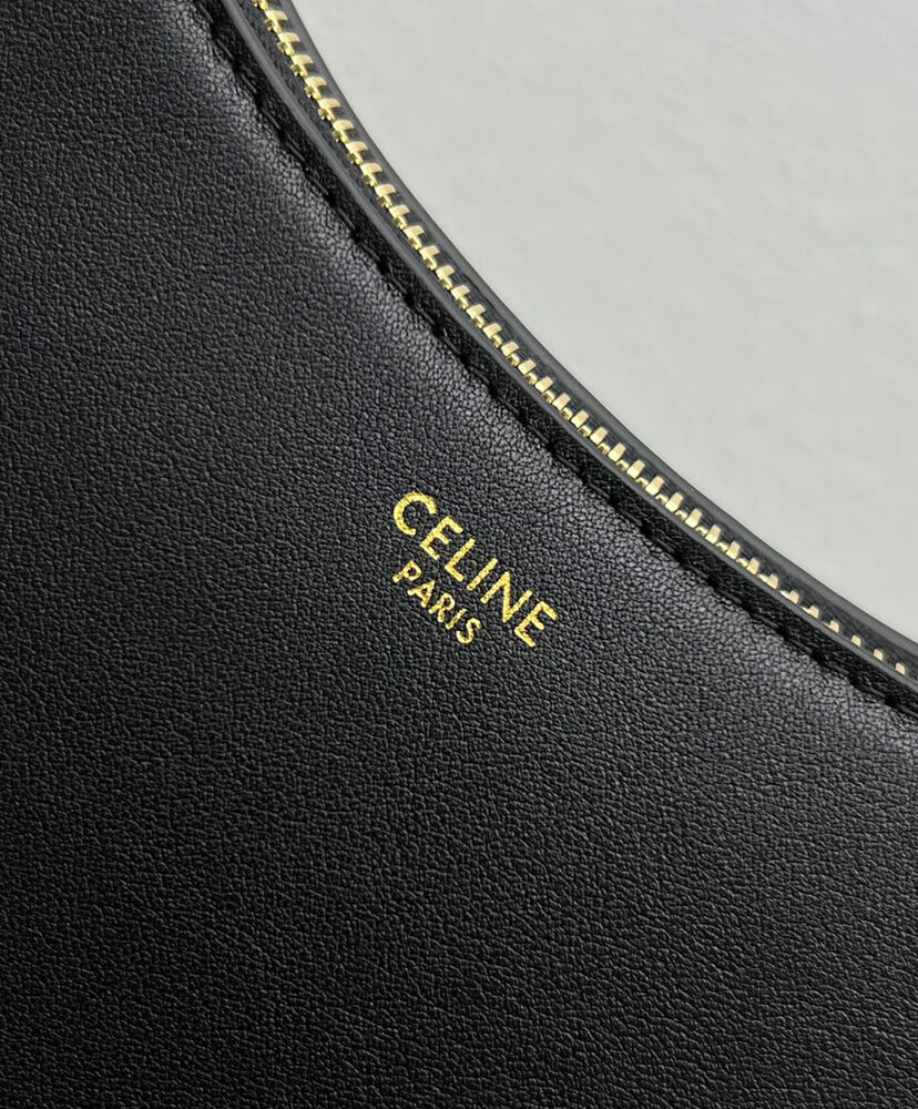 Celine Medium Ava Strap Bag In Smooth Calfskin Black1:1High-quality replica