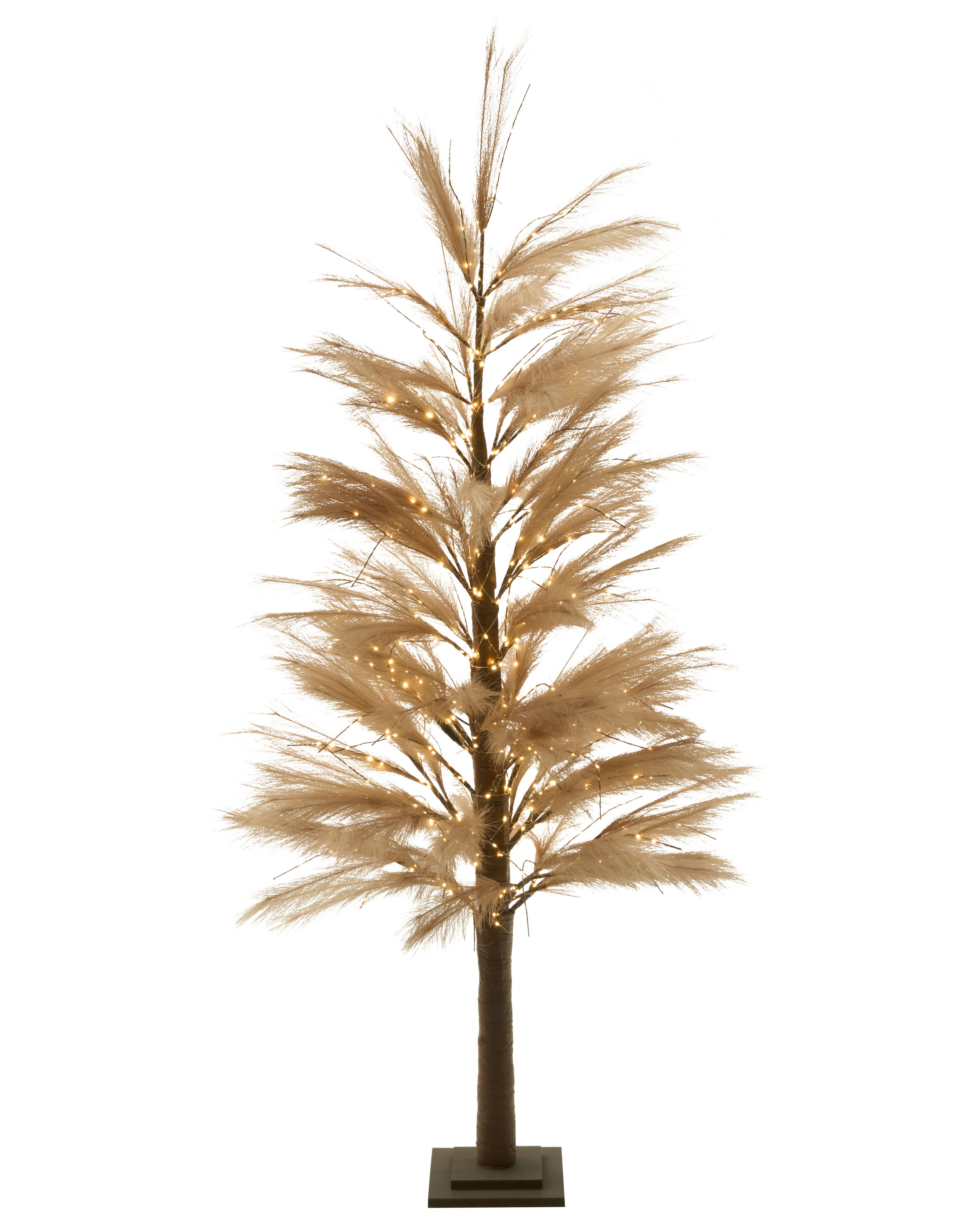 Outdoor Decoration LED HAUGANES Christmas Tree 190 cm Beige