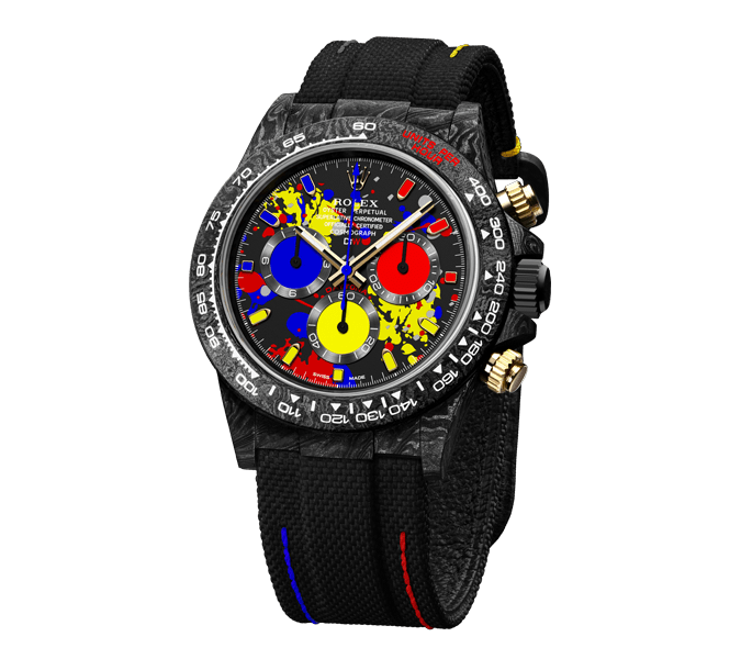 ROLEX Diw Daytona motley 3d series 40mm oyster black(1:1 replica) - Elite Watch Atelier
