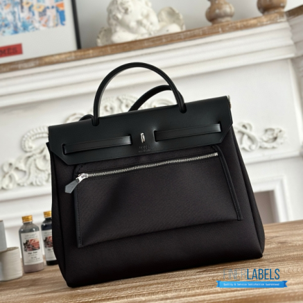 Hermès Herbag Zip 31 Bag | 31x25x10 cm | Luxury Canvas & Leather Shoulder Bag for Women | Spacious Everyday Hermès Tote1:1High-quality replica
