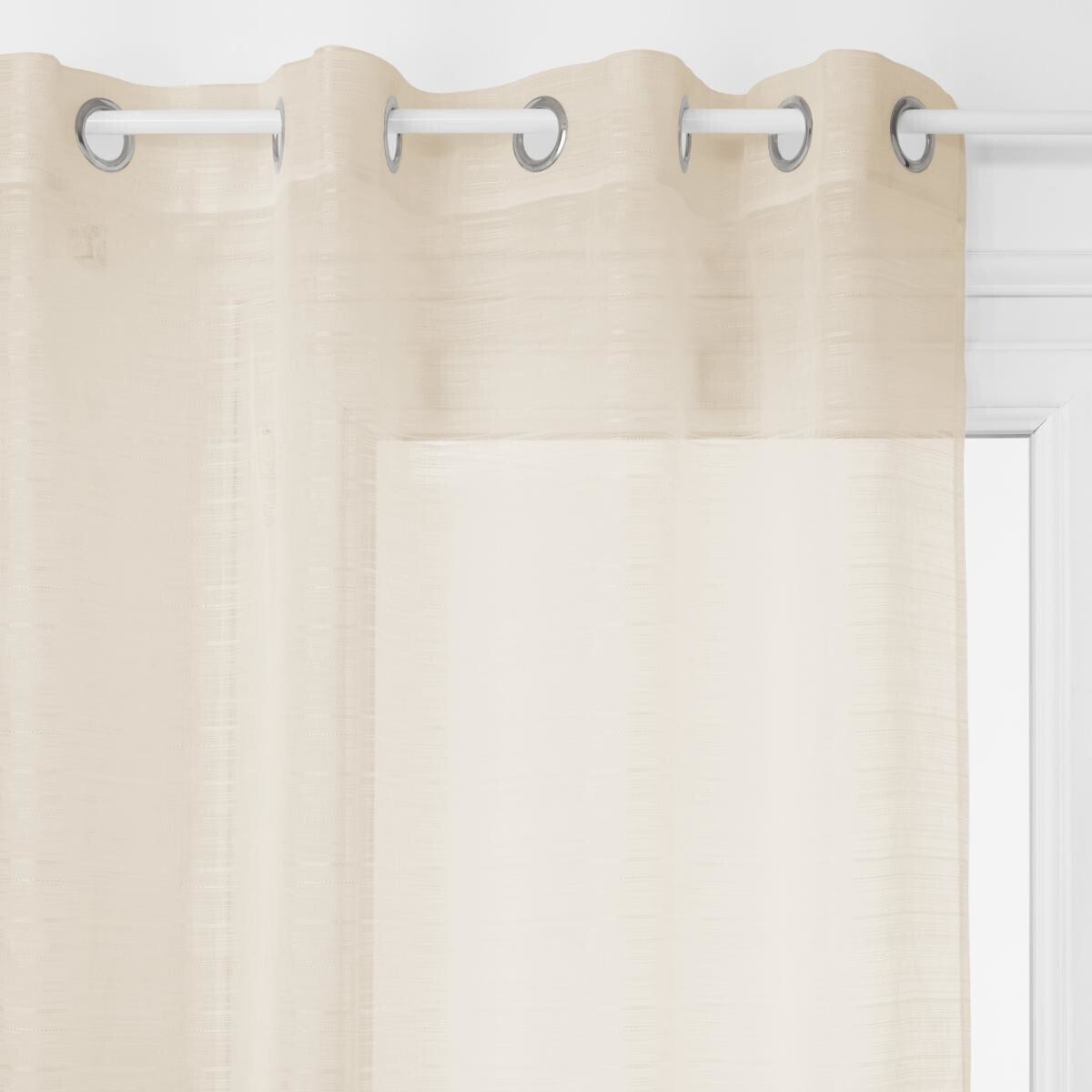 Sheer curtain "Louis" Beige, 140x240 cm