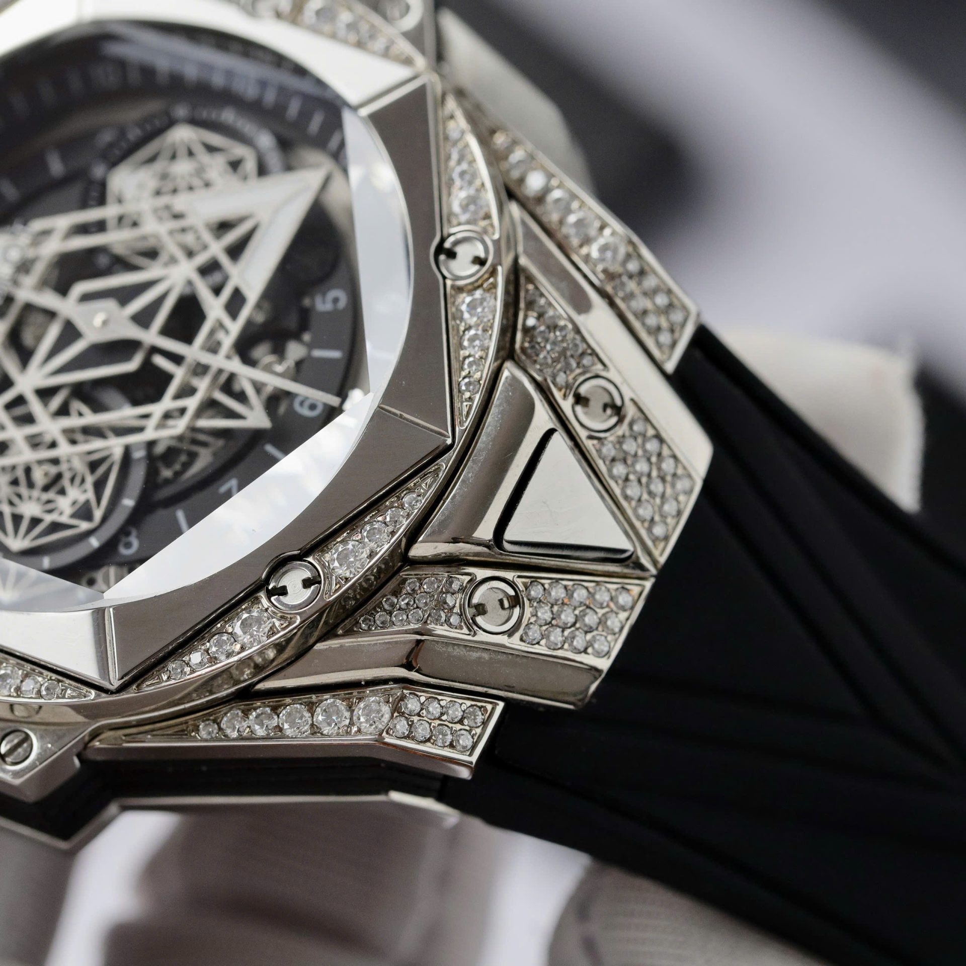 Hublot Big Bang Sang Bleu II Clone Watch Black HB Factory 44mm - Top club