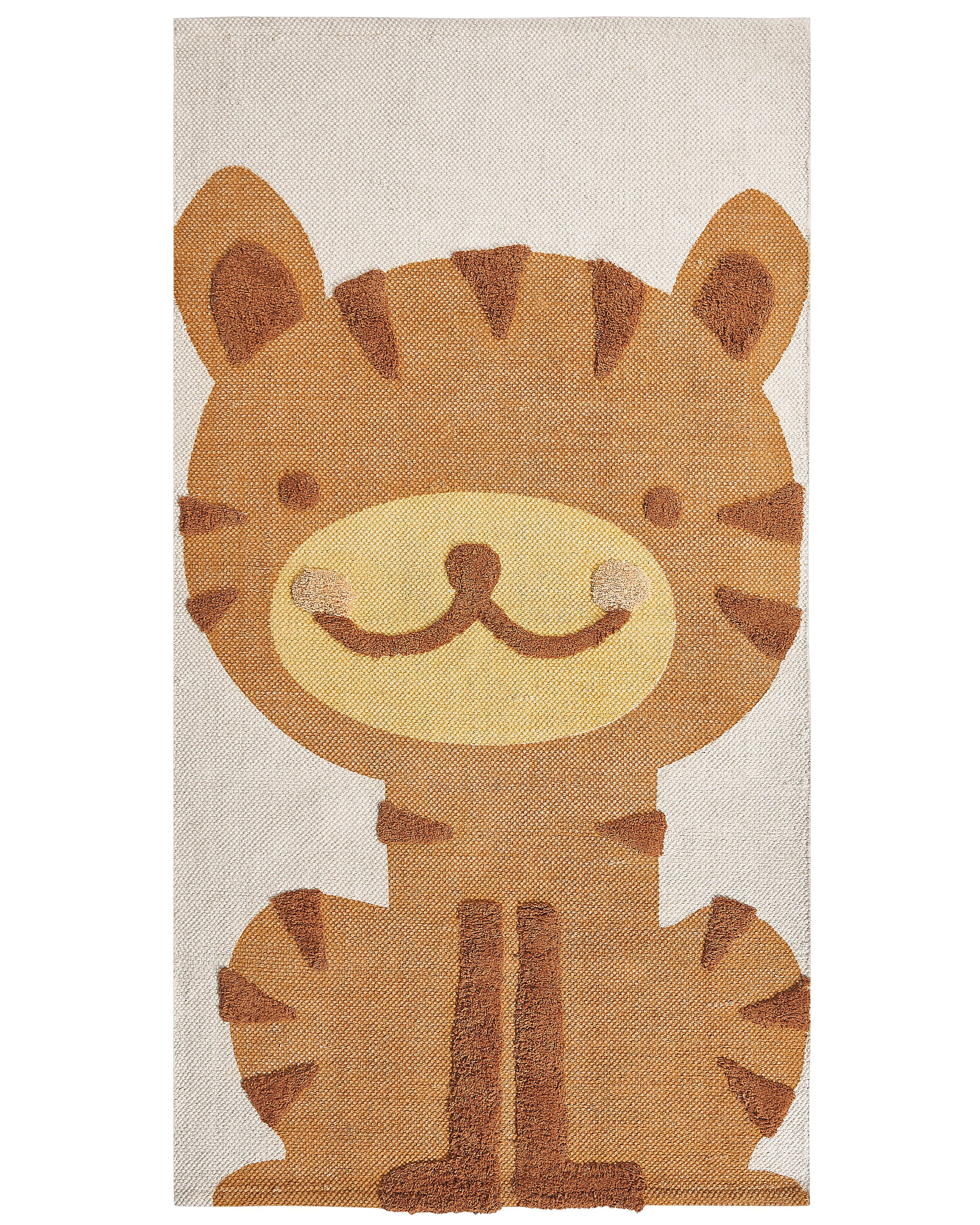 Kids Rug SIGLI Multicolour 80 x 150 cm Cotton