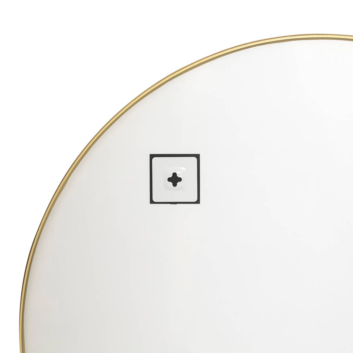 Wall Mirror "Alice" Gold, 90x65 cm