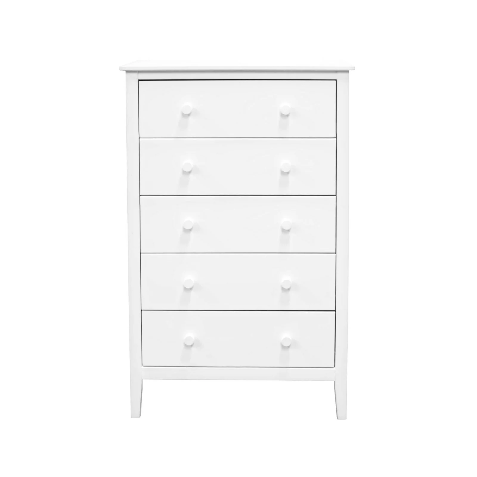 Adeptus Solid Wood Easy Pieces 4 Drawer Chest of Drawers - White - Image 22