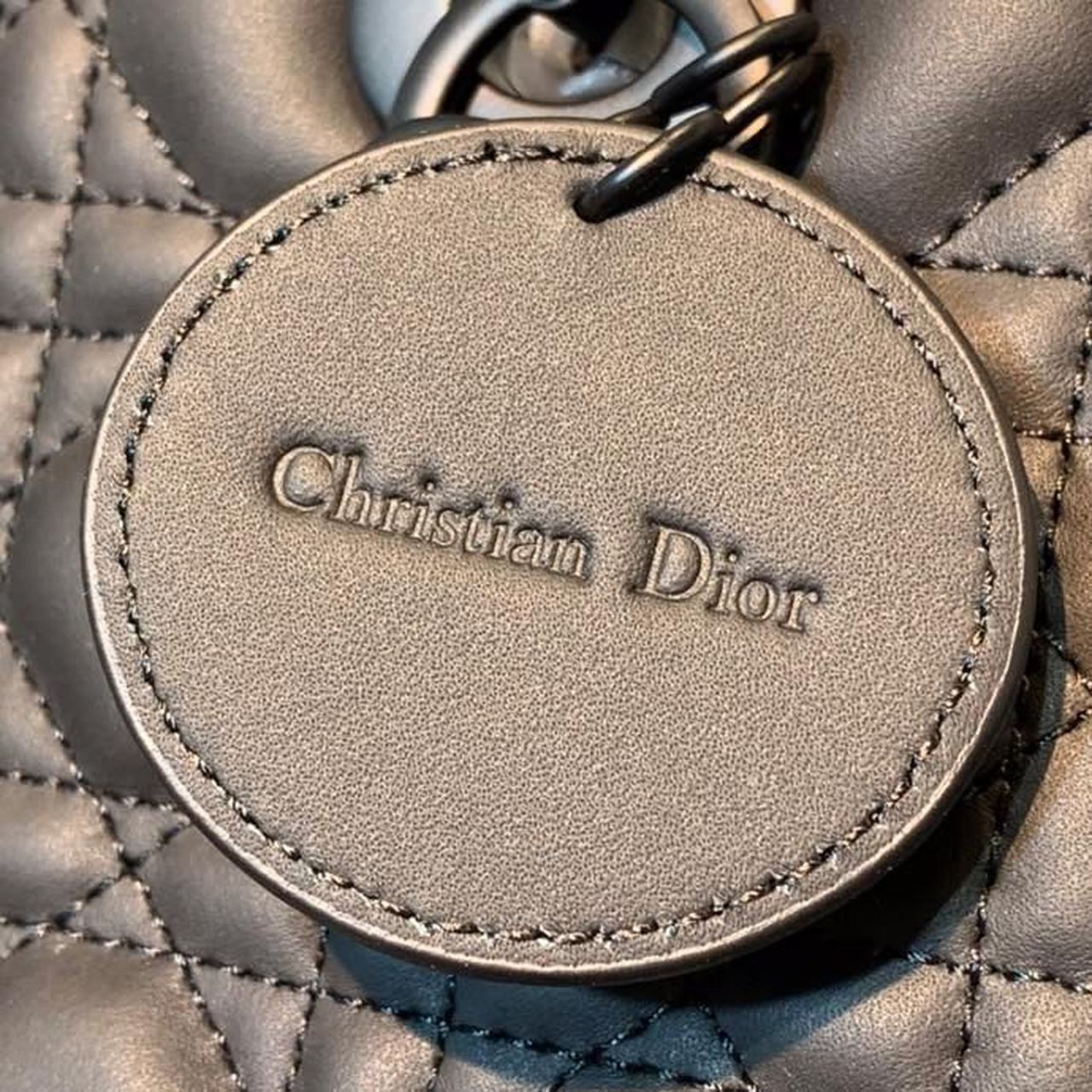 Christian Dior Medium Lady Dior Bag Matte Hardware Black Ultramatte For Women 9.5in/24cm CD M0565SLOI_M9891:1High-quality replica