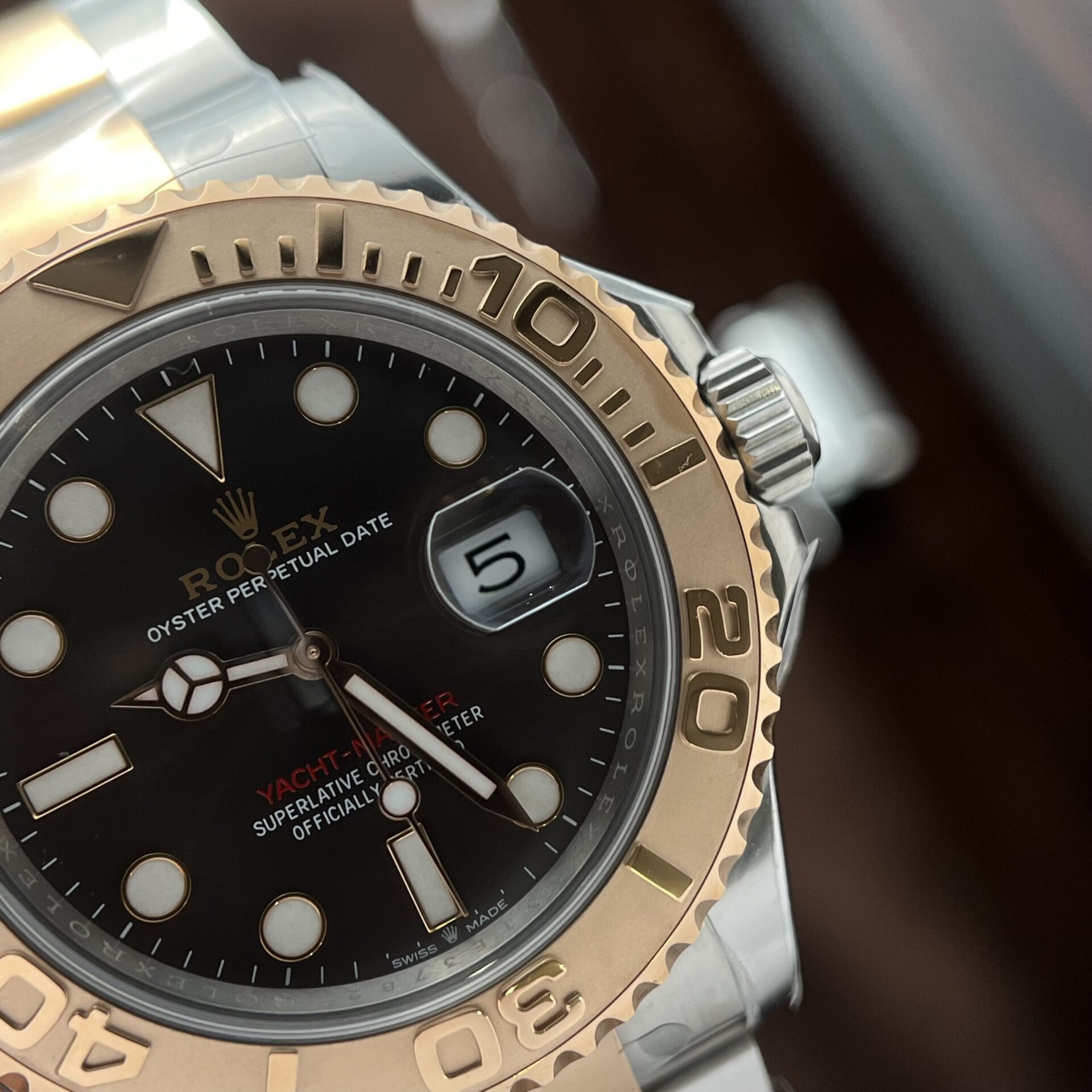 Rolex Yacht-Master 126621 Replica Watch Dial Chocolate Clean Factory 40mm - Top club