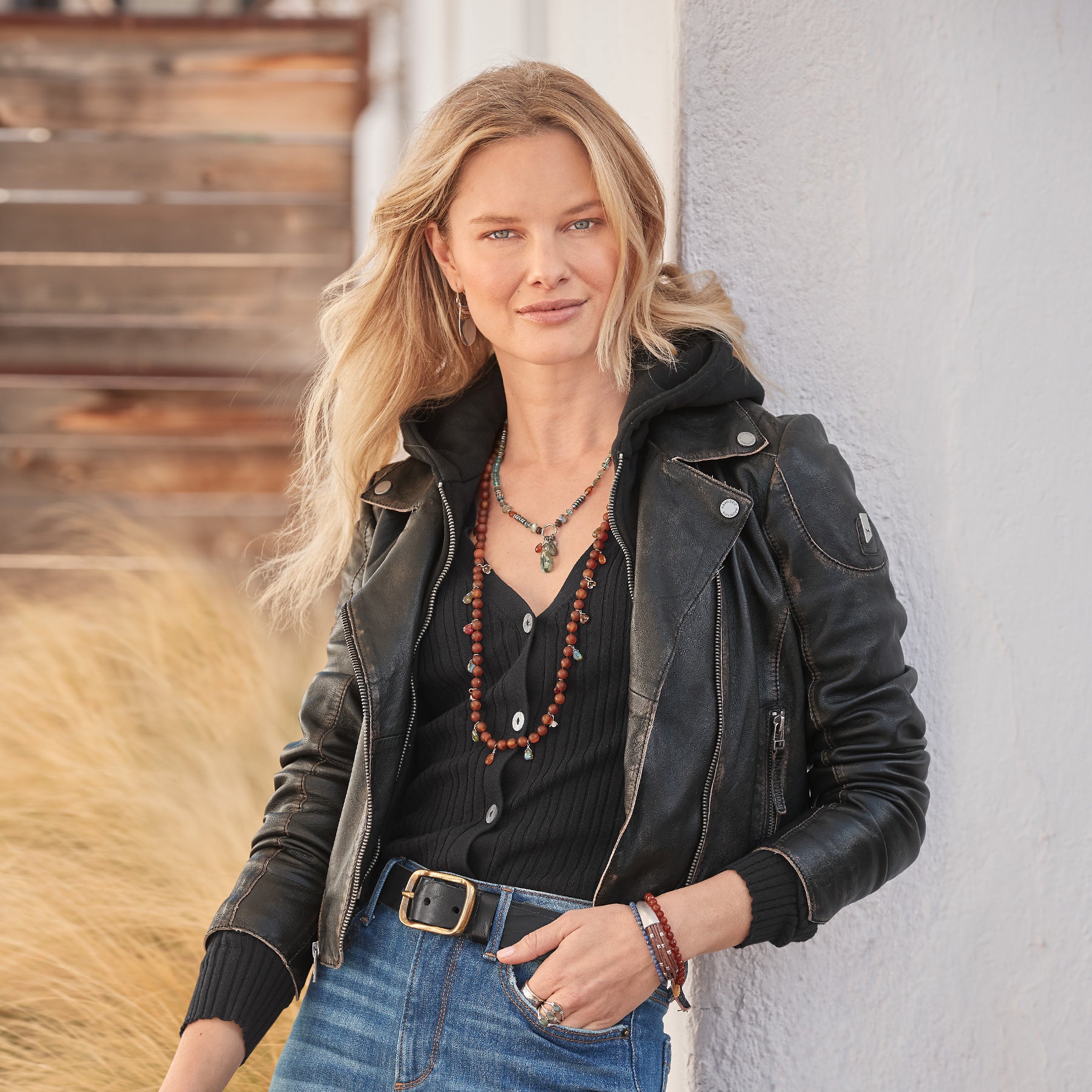 Reanon Moto Jacket - Sundance Clothing