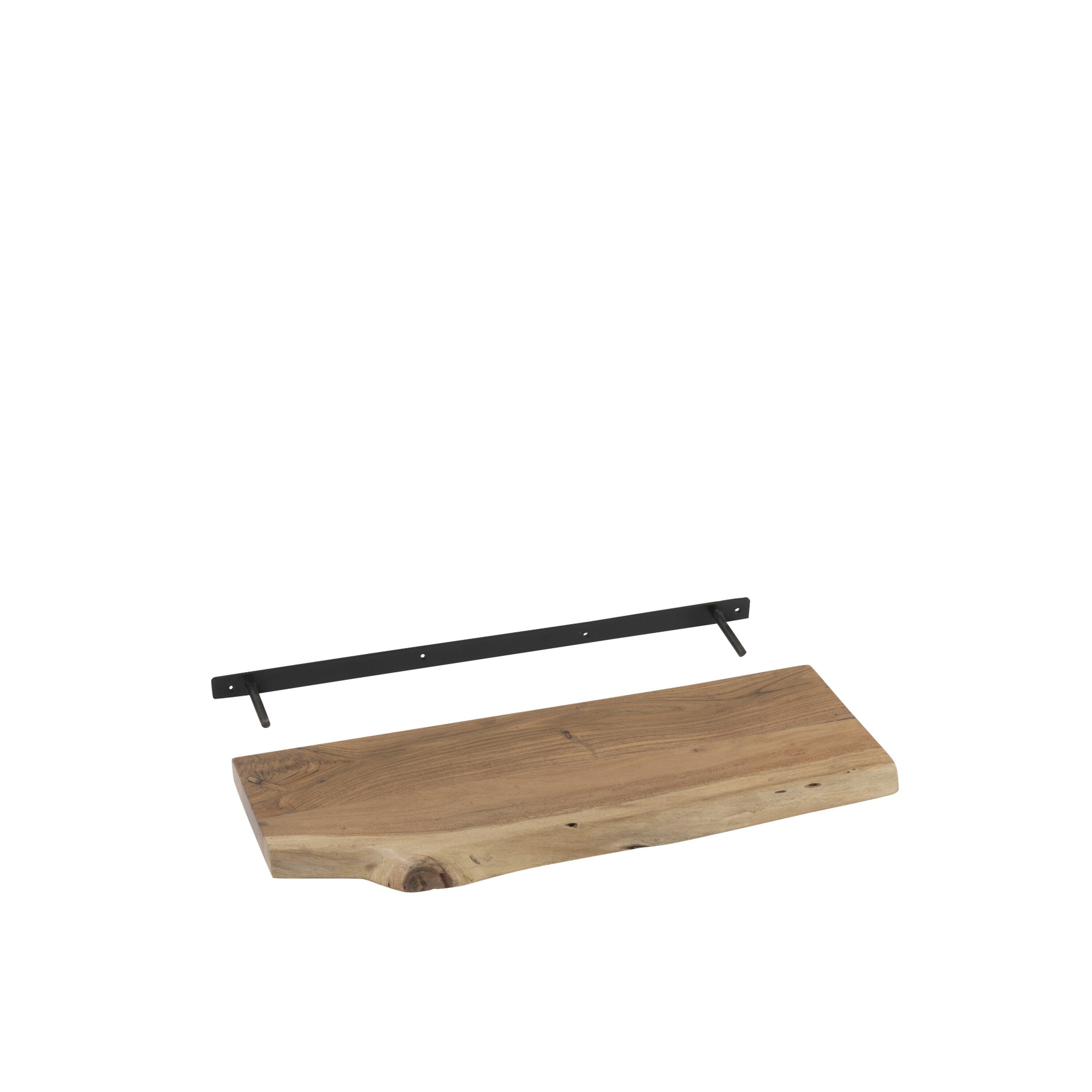 J-Line wandplank Gerard Acacia - hout - naturel - small