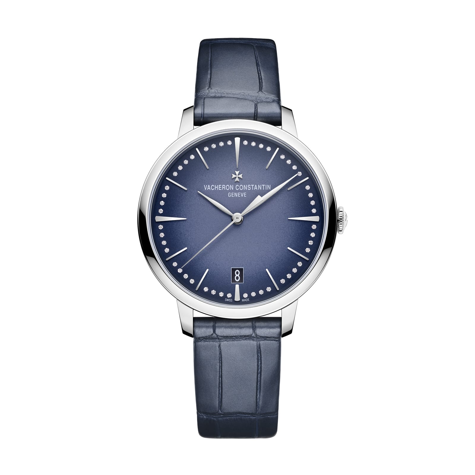 Replica Watches Fake Vacheron Constantin Patrimony self-winding 36.5 MM WHITE GOLD(1:1 replica) - Top club