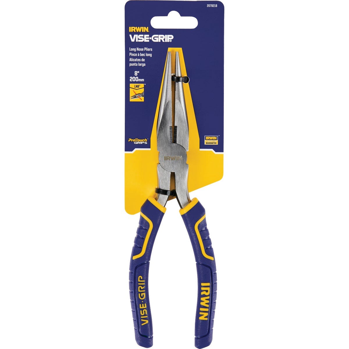 Irwin Vise-Grip 8 In. Long Nose Pliers