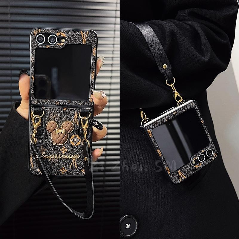 Samsung Luxury Leather Galaxy Z Flip 5/4/3 Case - Wholesale & Influencer