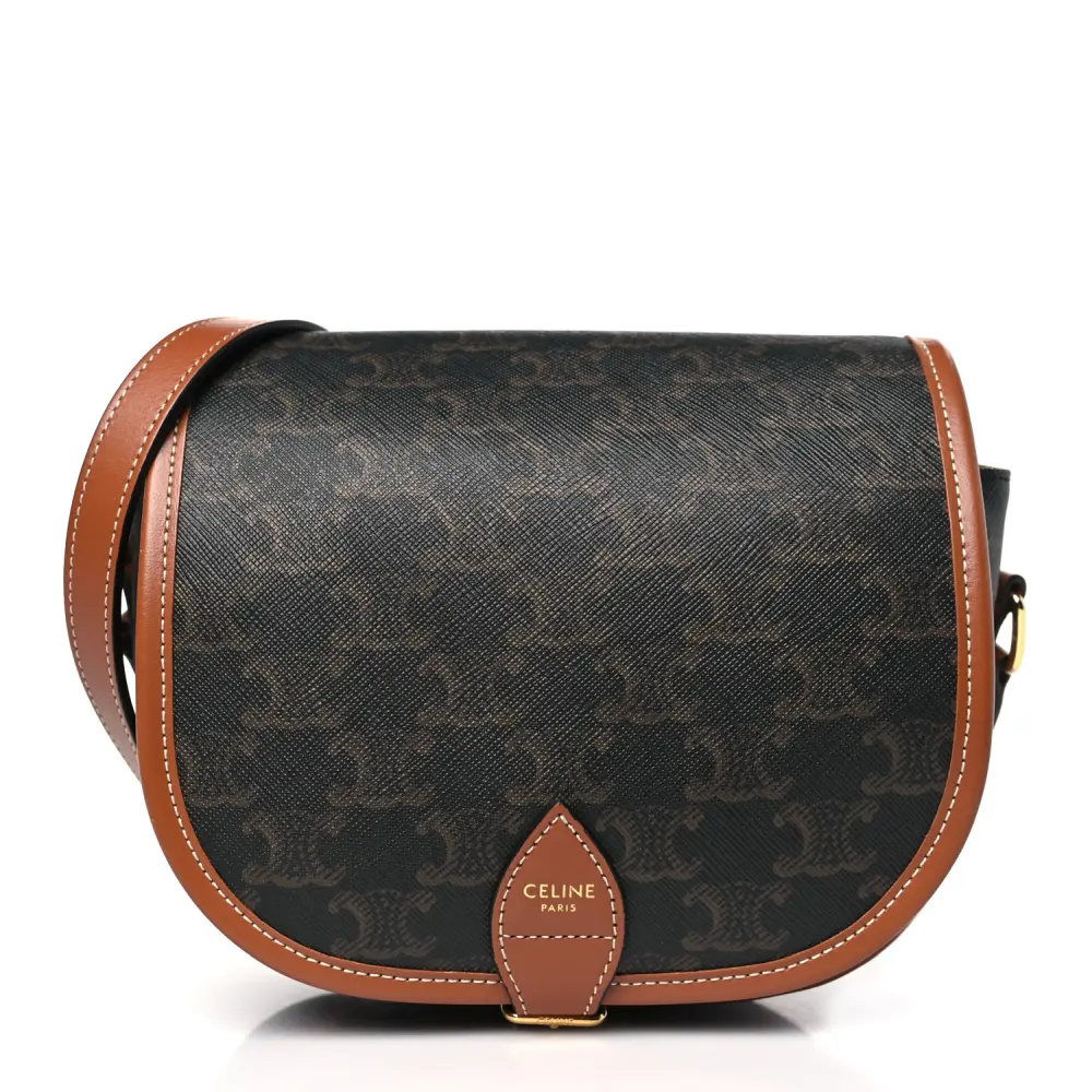Superfake Handbags: Celine Medium Folco Canvas Replica1:1High-quality replica