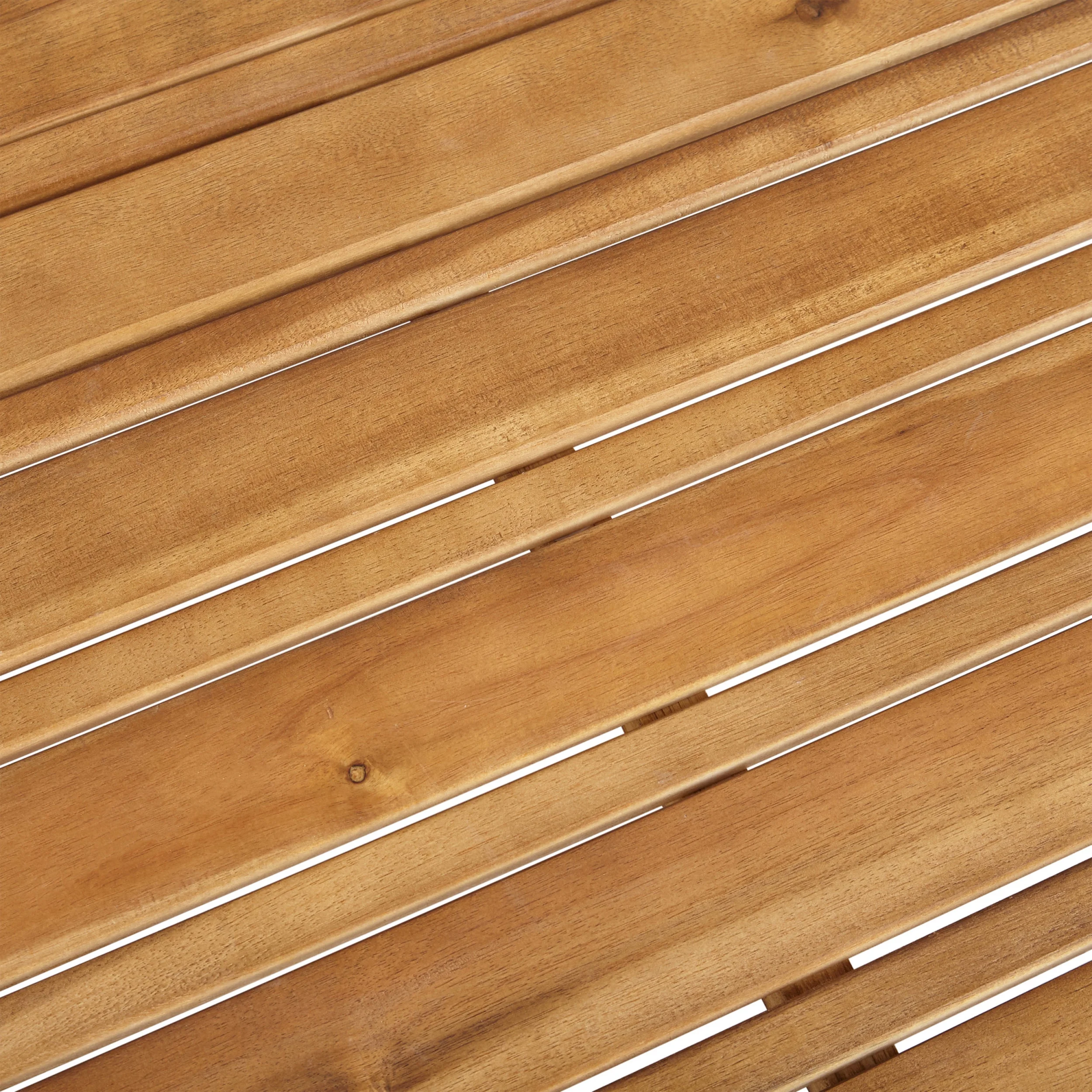 Kaena Acacia Wood Outdoor Coffee Table, Teak - Image 13