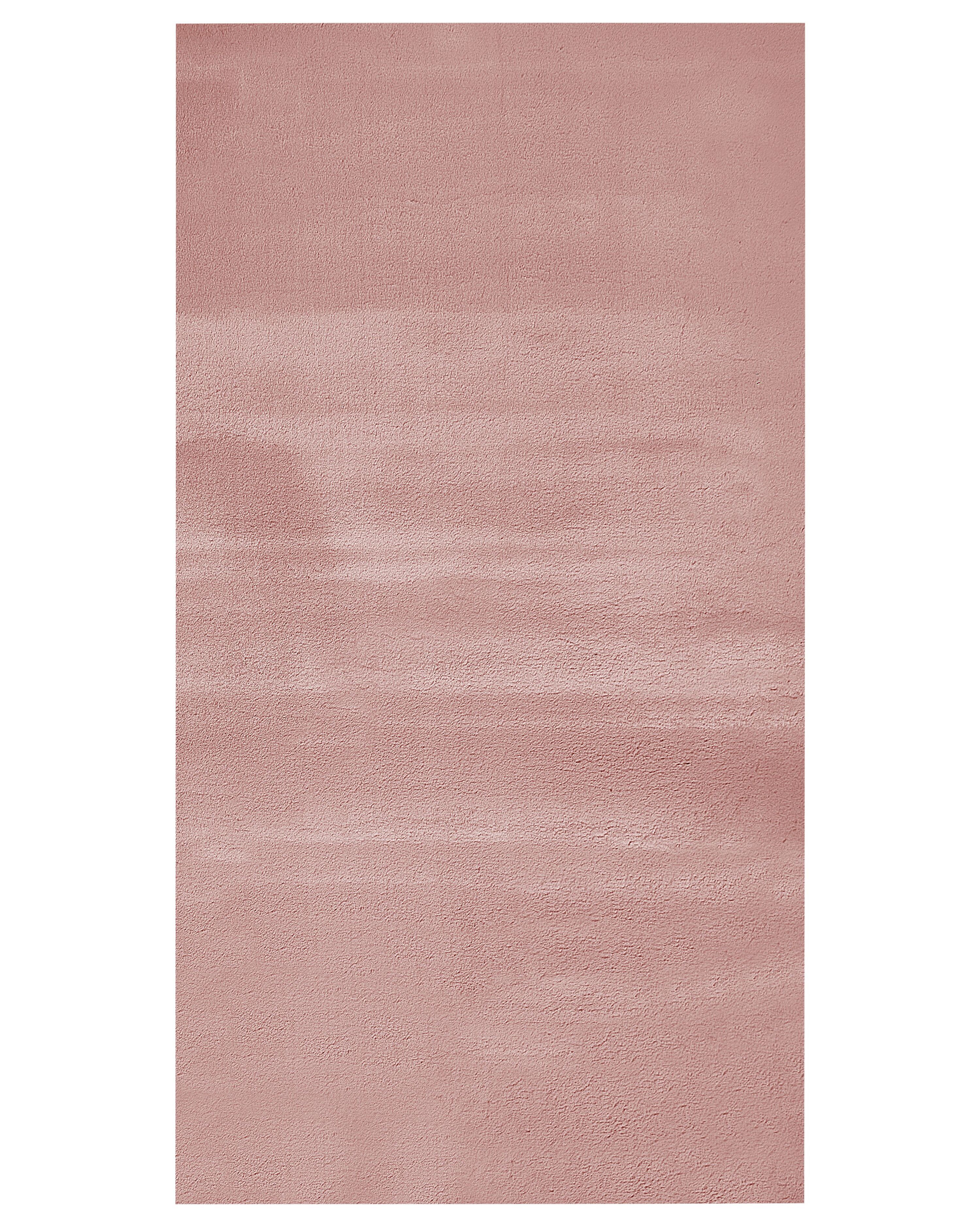 Faux Fur Rug MIRPUR Pink 80 x 150 cm