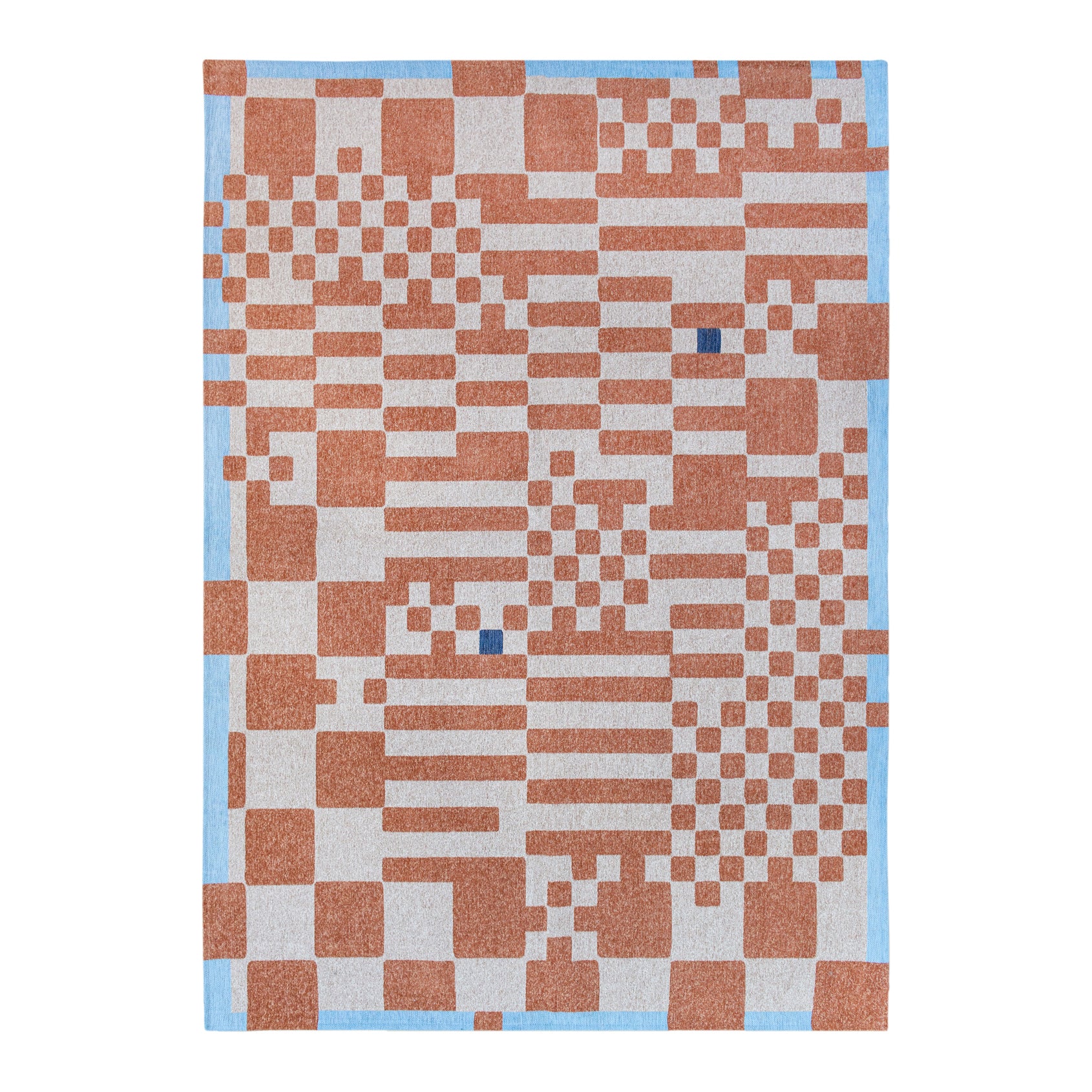 Louis de Poortere Craft Chess Vloerkleed 280 x 390 cm - Nude