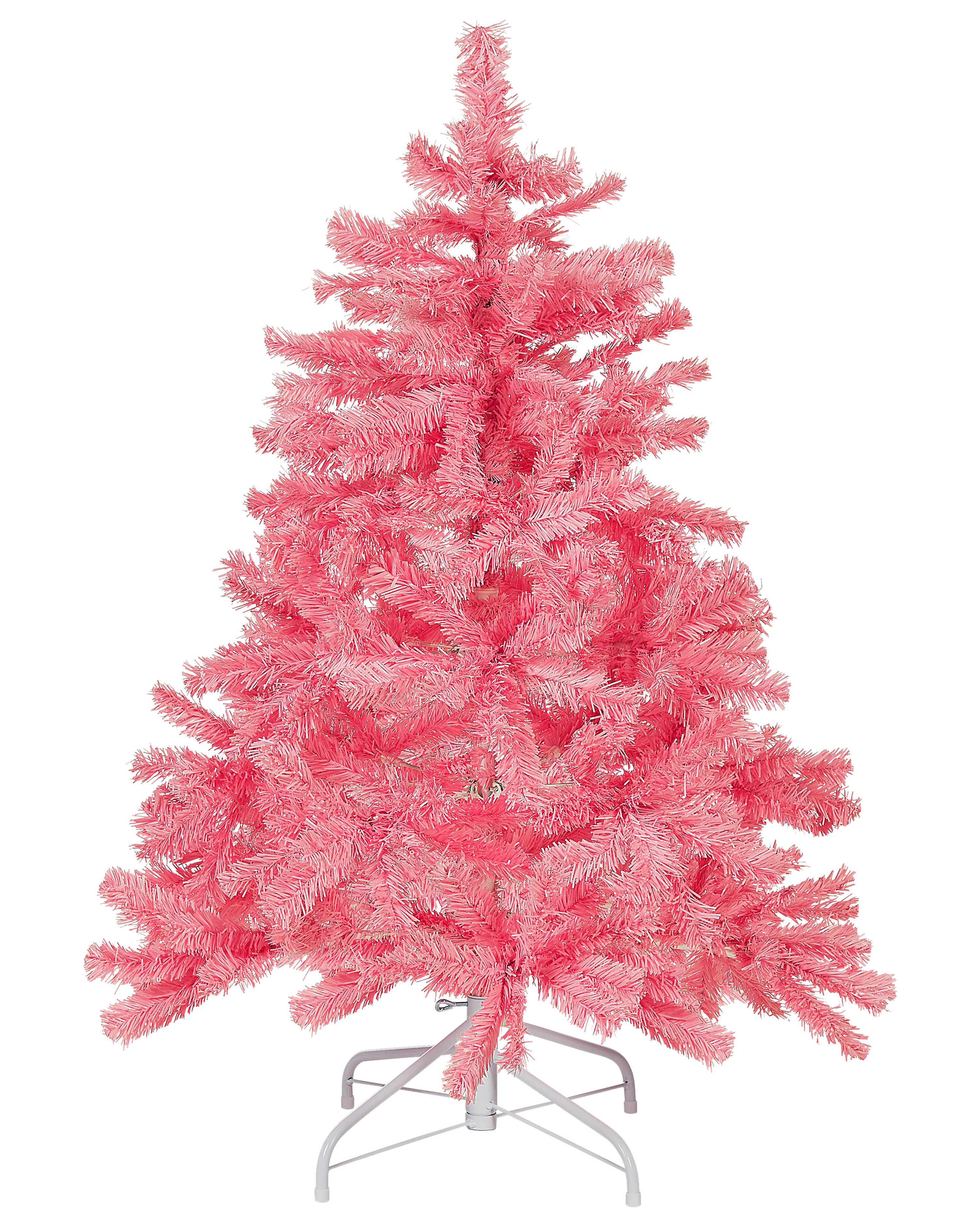 Artificial Christmas Tree FARNHAM 120 cm Pink